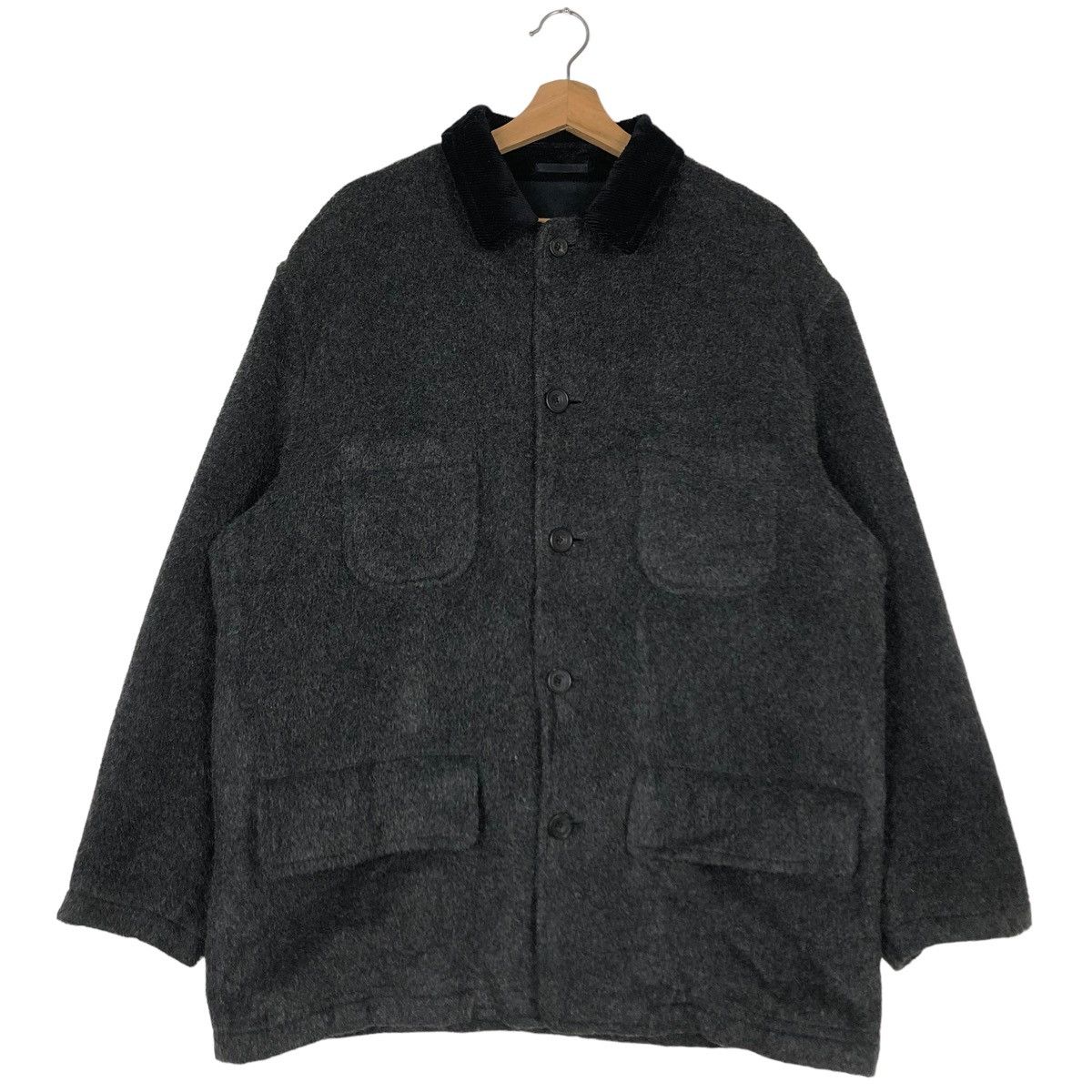 Japanese Brand 🔥90’s VINTAGE WOOL JACKET CHORE WORKER JAPAN MIKEBIRNIES Size US L / EU 52-54 / 3 - 1 Thumbnail