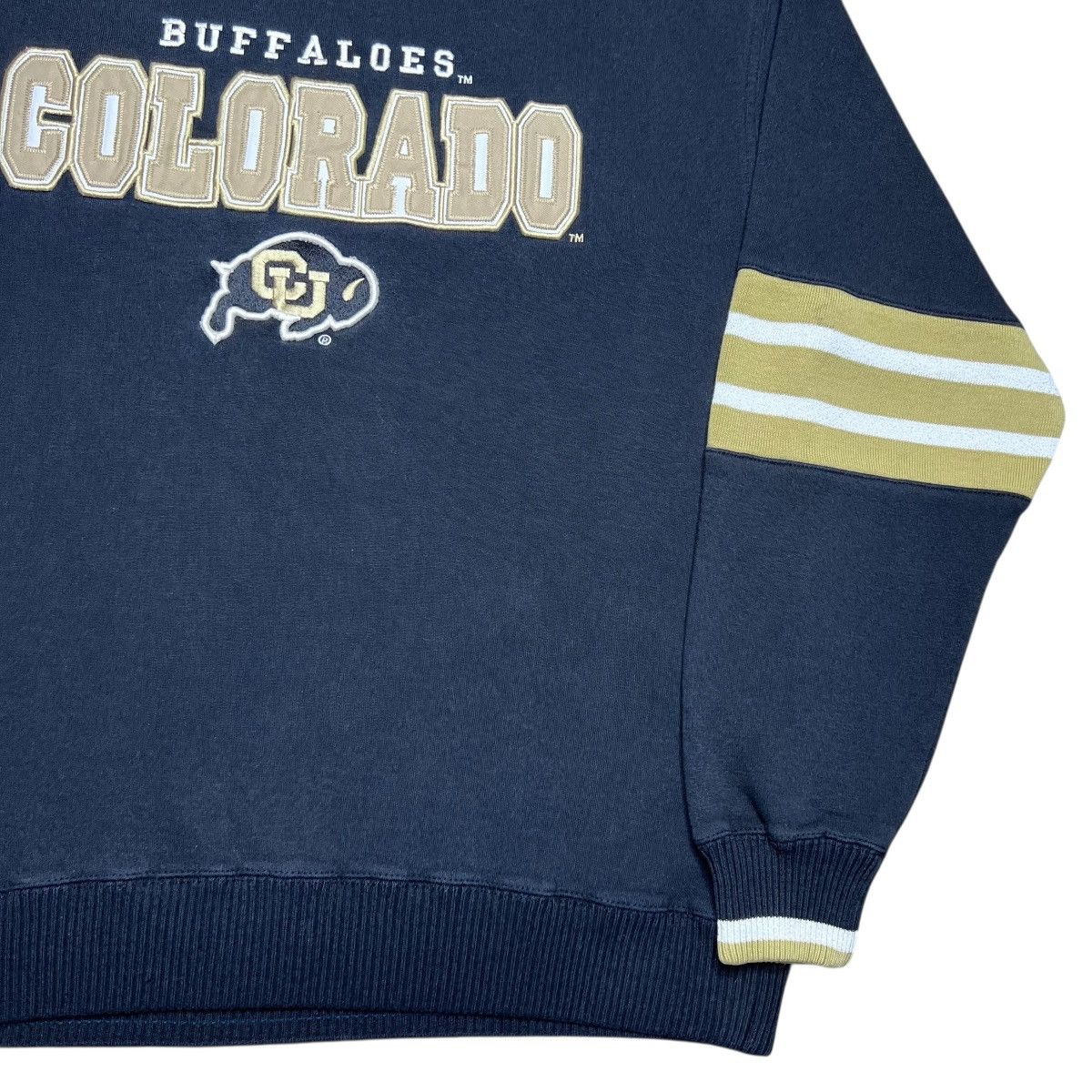 NCAA 90s NCAA Colorado Buffaloes Lee Sport Embroidered Sweatshirt Size US L / EU 52-54 / 3 - 16 Thumbnail