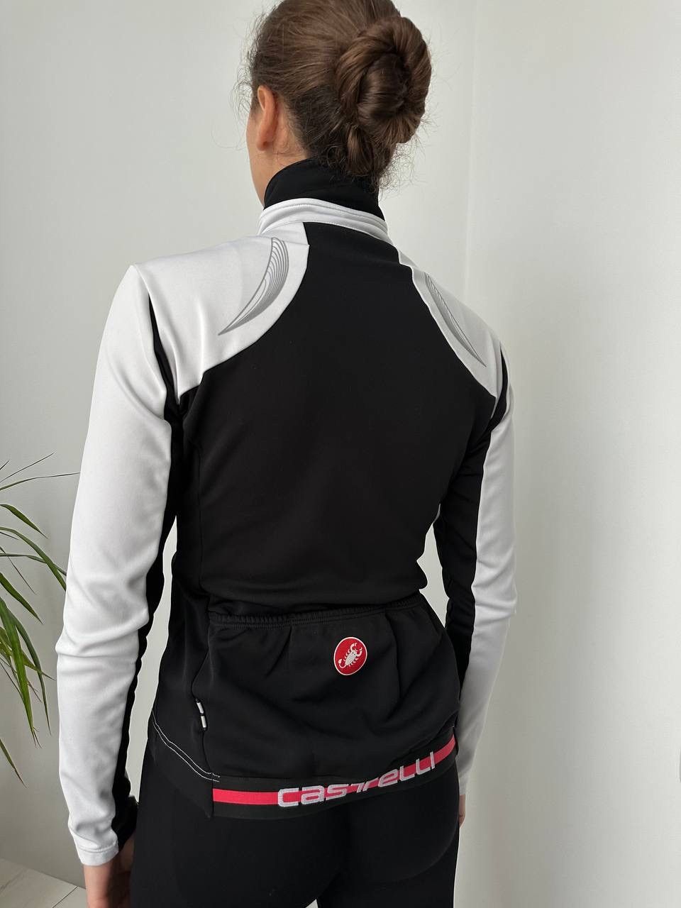 Japanese Brand × Vintage Vintage Castelli Full Zip Hoodie Stretch Pockets Logo Size M / US 6-8 / IT 42-44 - 10 Thumbnail