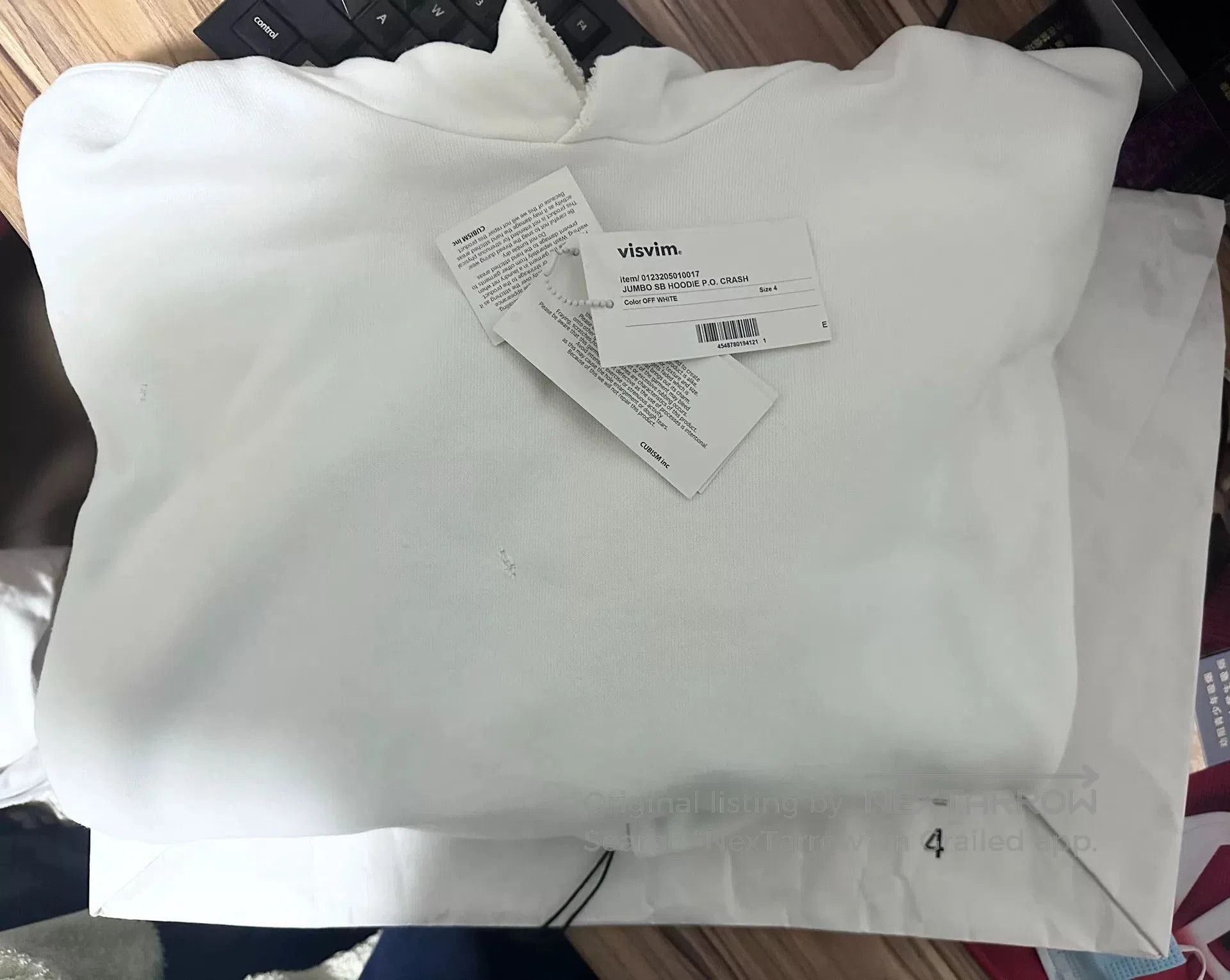 Visvim visvim jumbo 23AW distressed hoodie. Size US XL / EU 56 / 4 - 3 Thumbnail