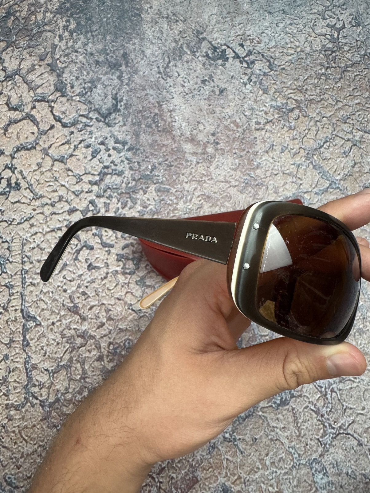Prada Vintage Prada sunglasses luxury Y2K Size ONE SIZE - 10 Thumbnail