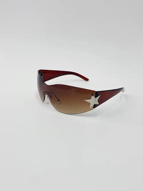 VIBE Star Frame Rimless Sunglasess Vintage y2k 90’s Size ONE SIZE - 2 Thumbnail