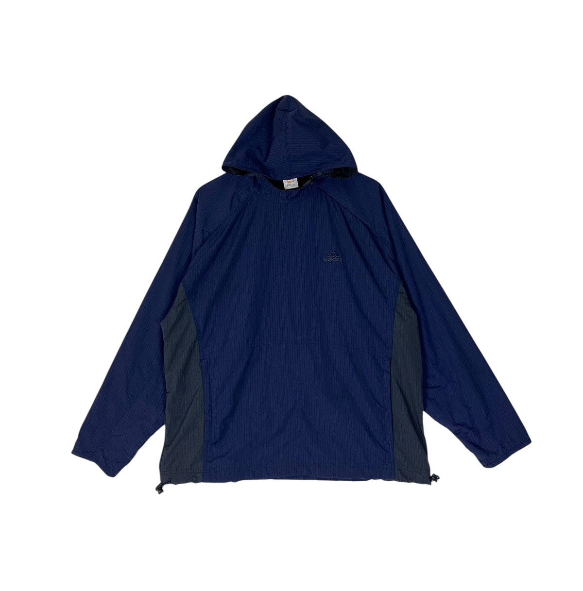 Adidas × Vintage Vintage Adidas Side Zipper Light Hoodie Jacket Size US L / EU 52-54 / 3 - 1 Thumbnail
