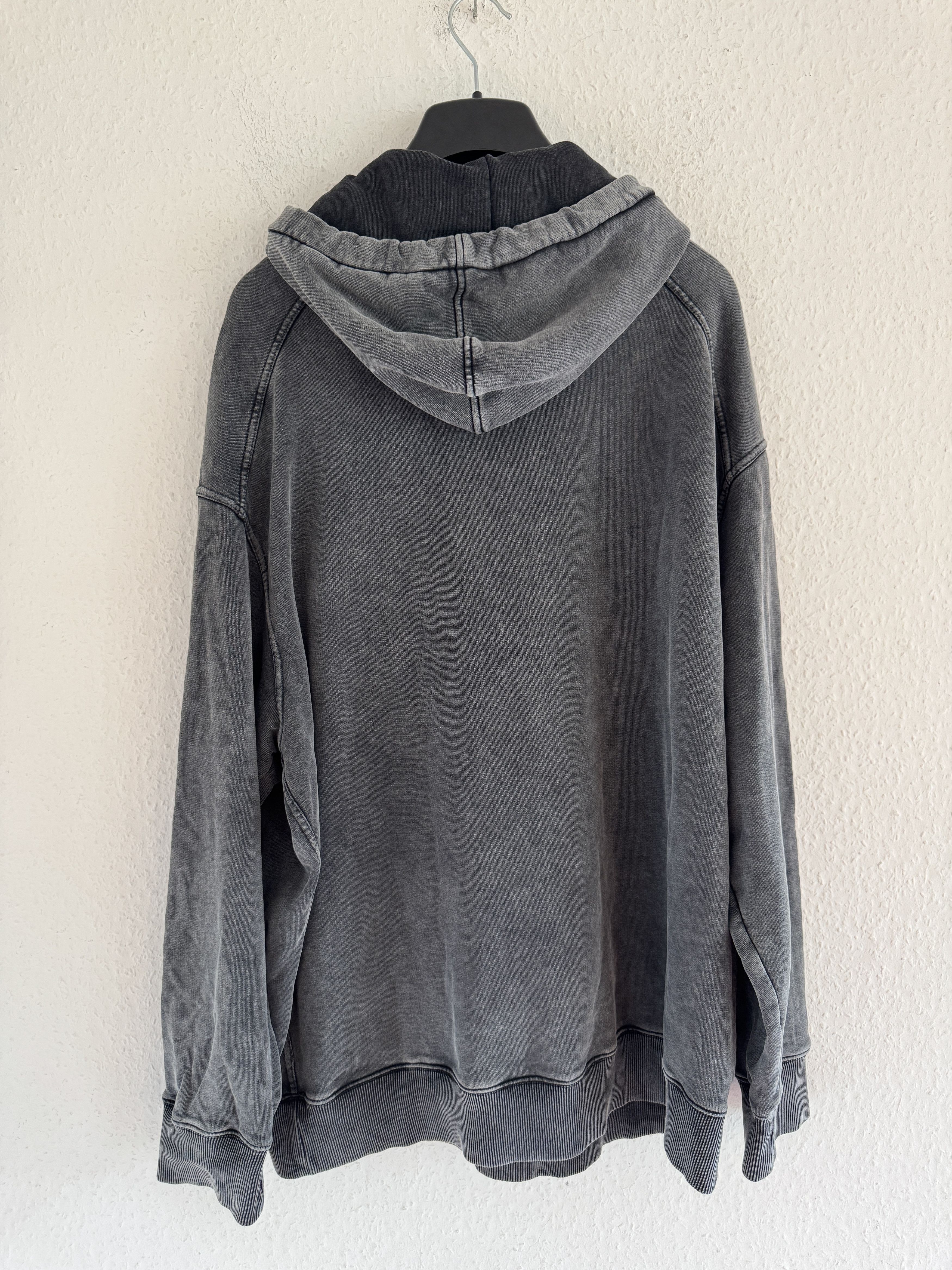 Givenchy SAMPLE Oversized washed black logo hoodie Size US XL / EU 56 / 4 - 8 Thumbnail