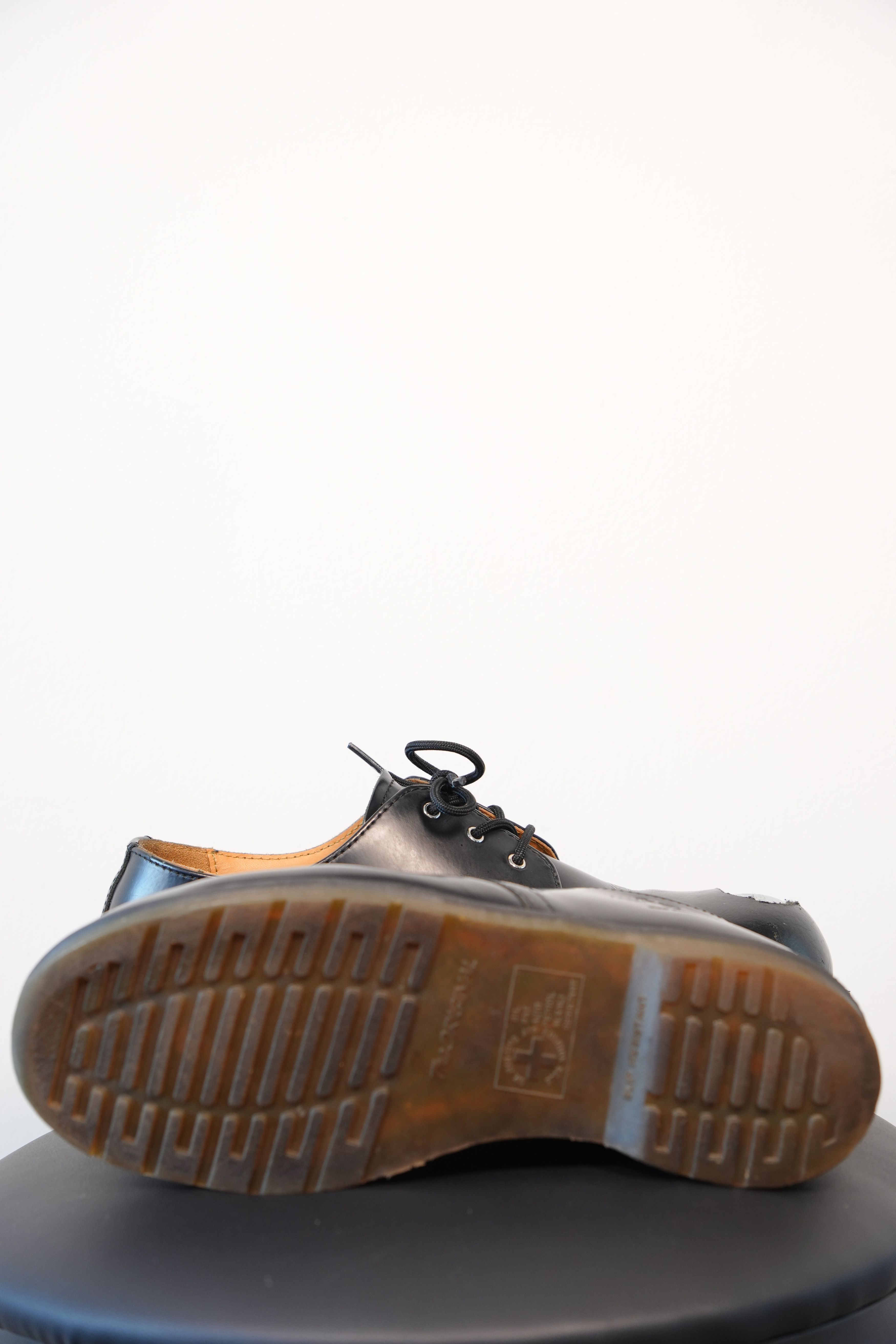 Dr. Martens × Raf Simons STEAL! Raf Simons X Dr. Martens steel toe leather shoe Size US 10 / EU 43 - 11 Thumbnail