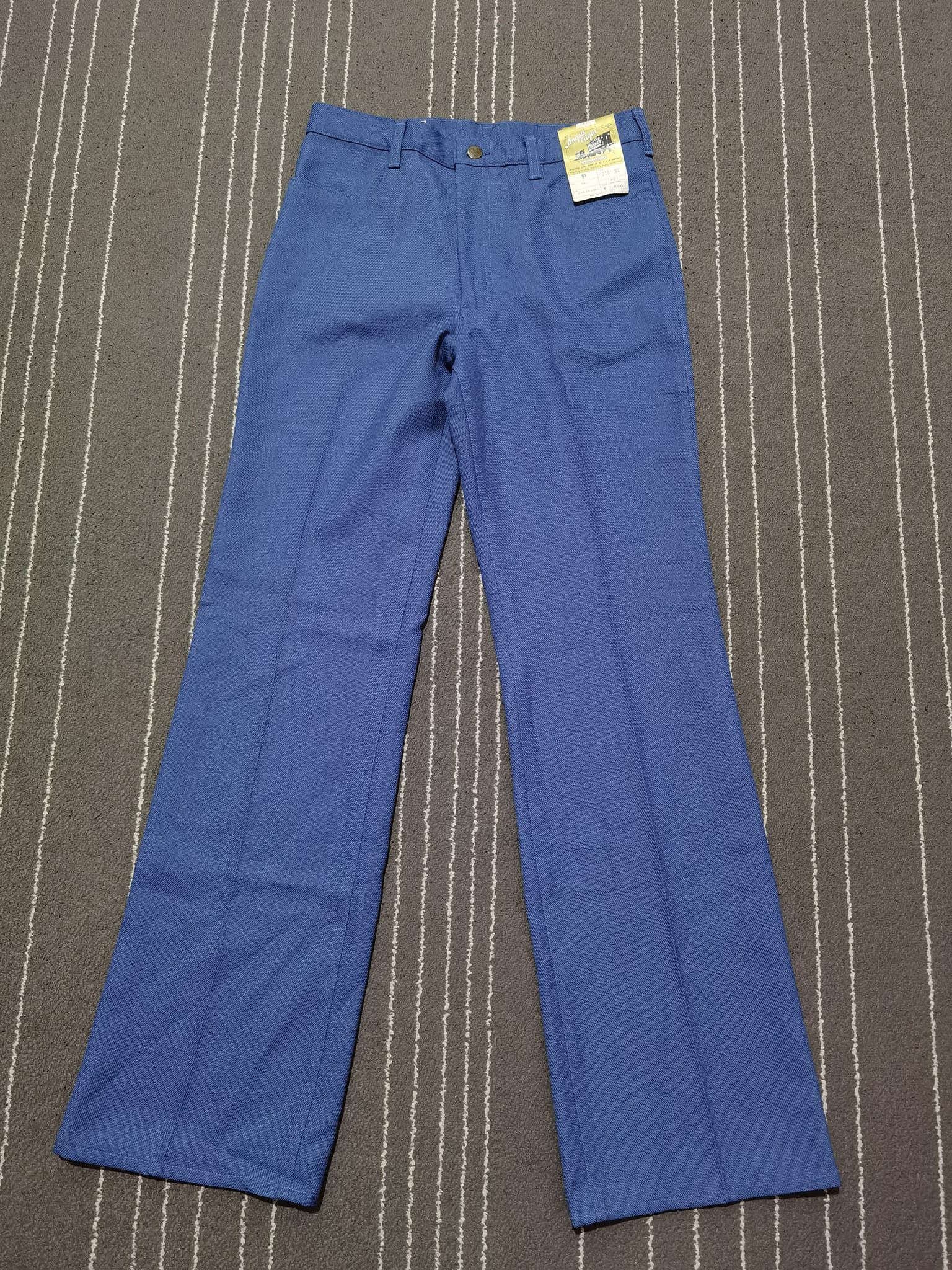 Vintage Vintage 70's Angles Flight bootcut sta press W32 2184 Size US 32 / EU 48 - 1 Thumbnail