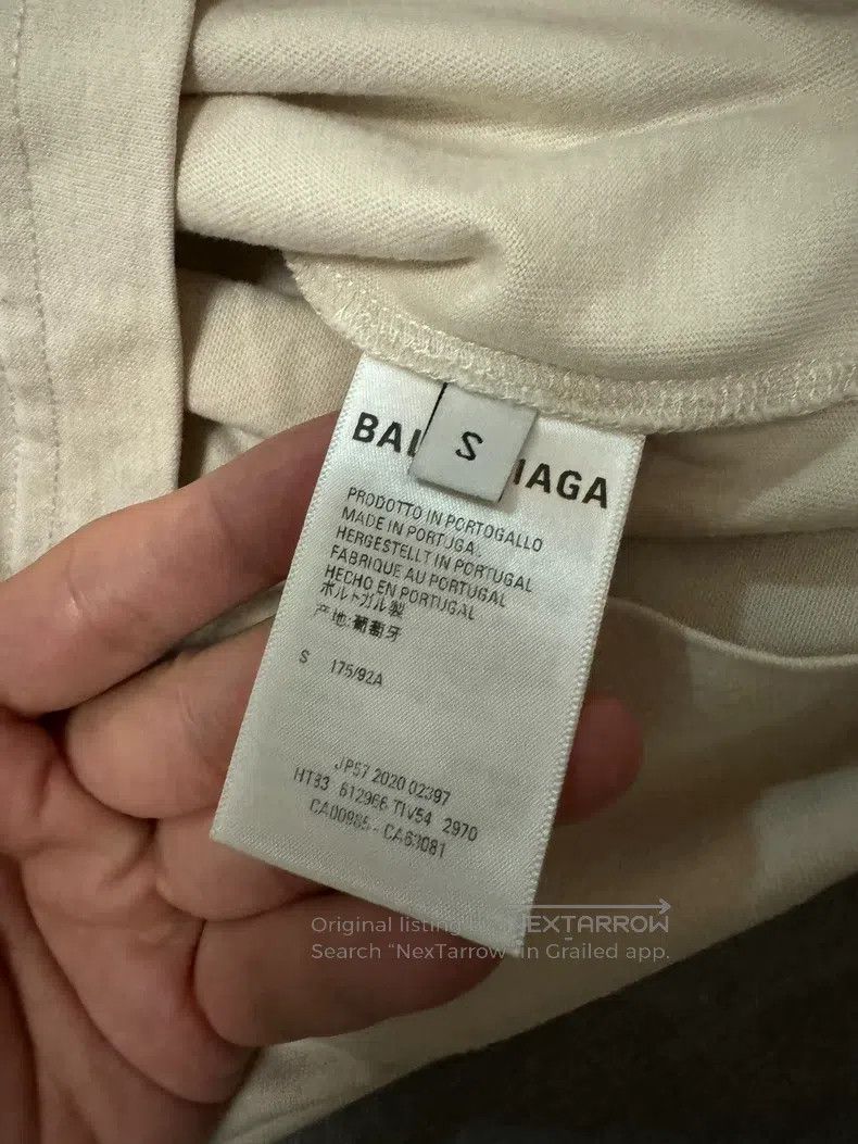 Balenciaga Balenciaga Short Sleeve Size US S / EU 44-46 / 1 - 5 Thumbnail