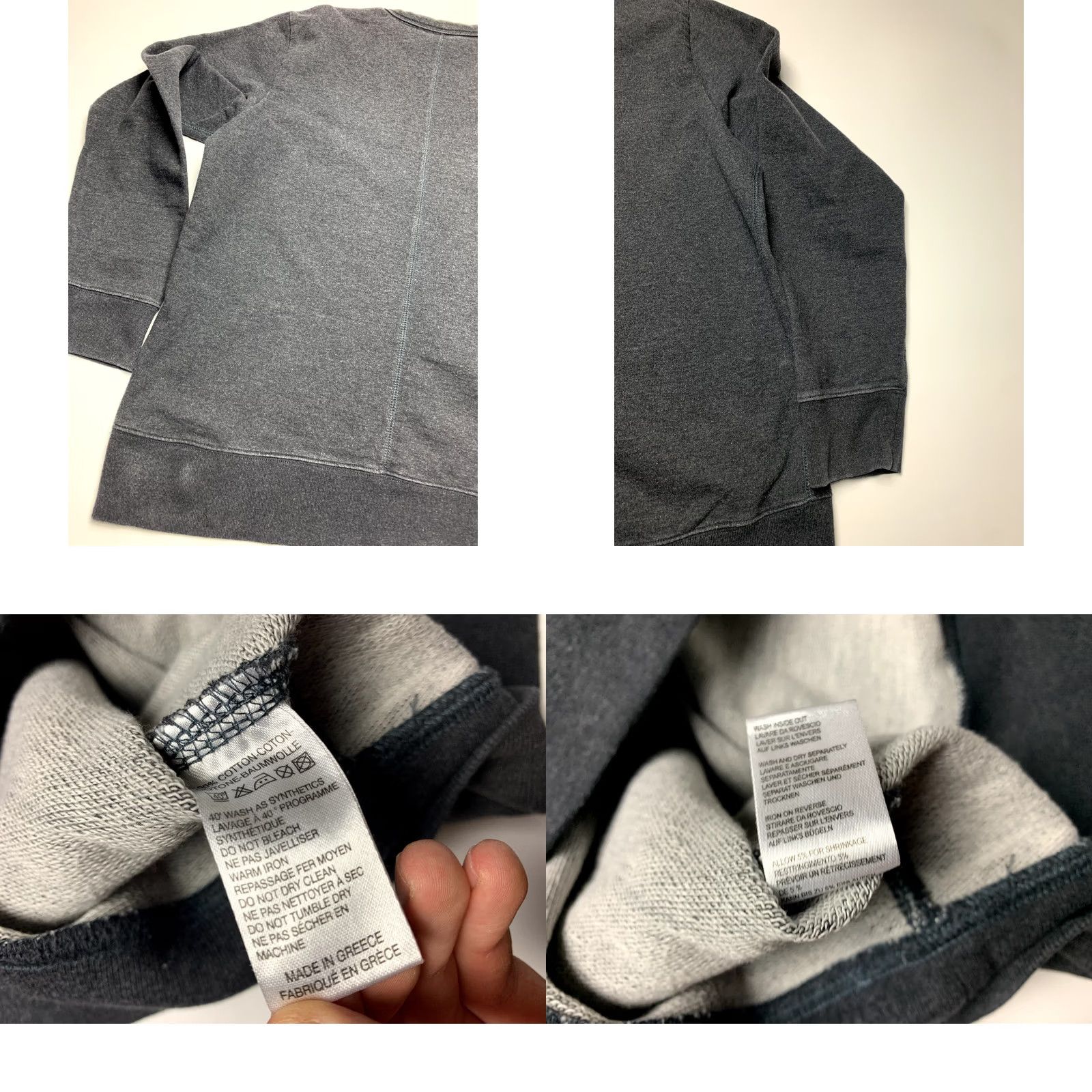 Paul Smith PAUL SMITH COLORADO Heathered Grey Pullover Sweatshirt Cotton Size XL Shirt Mens Pullover Colorado Graphic 100% Cotton Grey Multicolor 80s? Size US L / EU 52-54 / 3 - 9 Thumbnail
