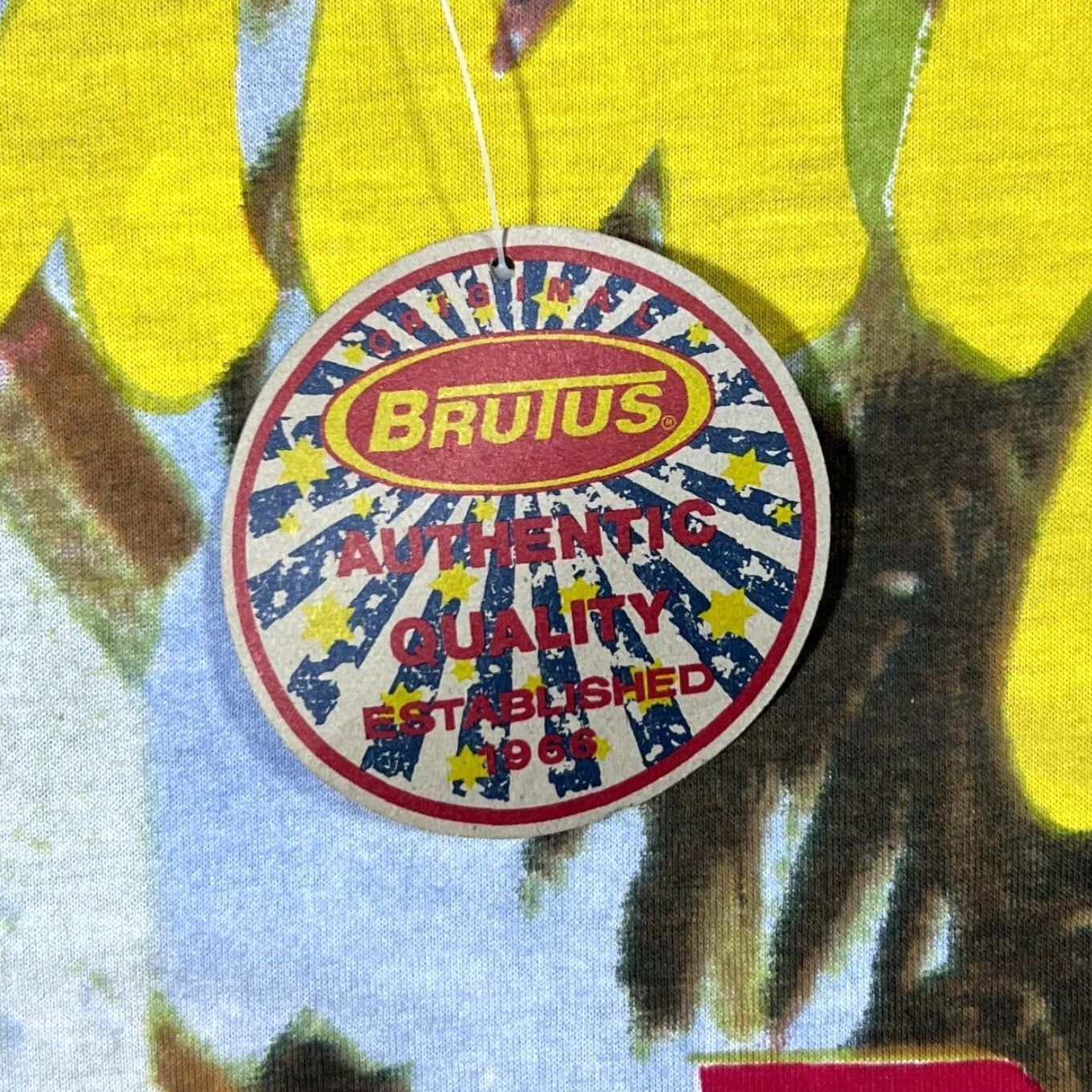 Brutus Vintage Brutus Palm Beach Florida AOP Graphic Short Sleeve T-Shirt M Multicoloured Mens Shirt Size US M / EU 48-50 / 2 - 5 Thumbnail