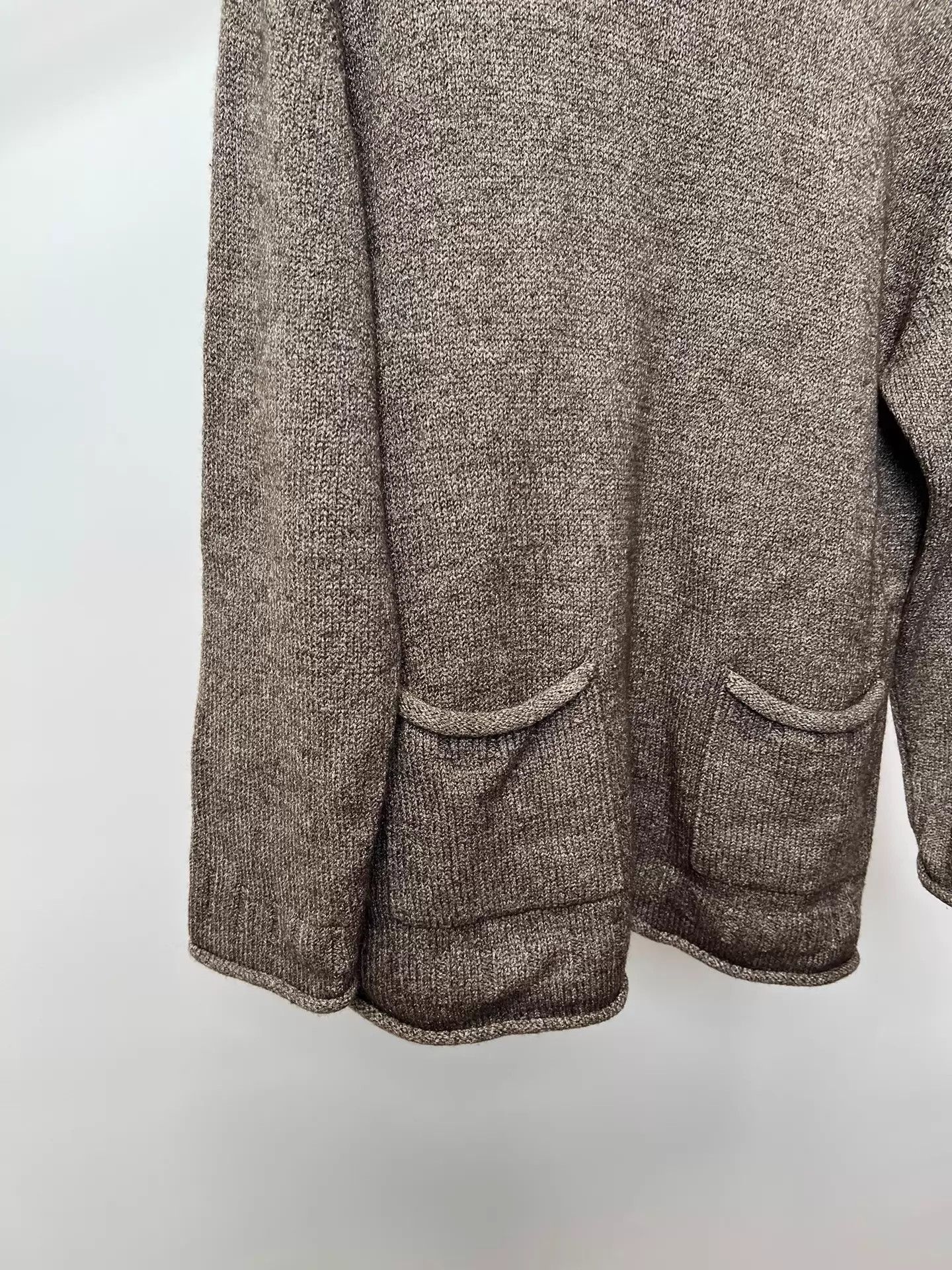 Yohji Yamamoto Yohji Yamamoto YS for Man Stand Collar Double Pocket Sweater Size US L / EU 52-54 / 3 - 4 Thumbnail