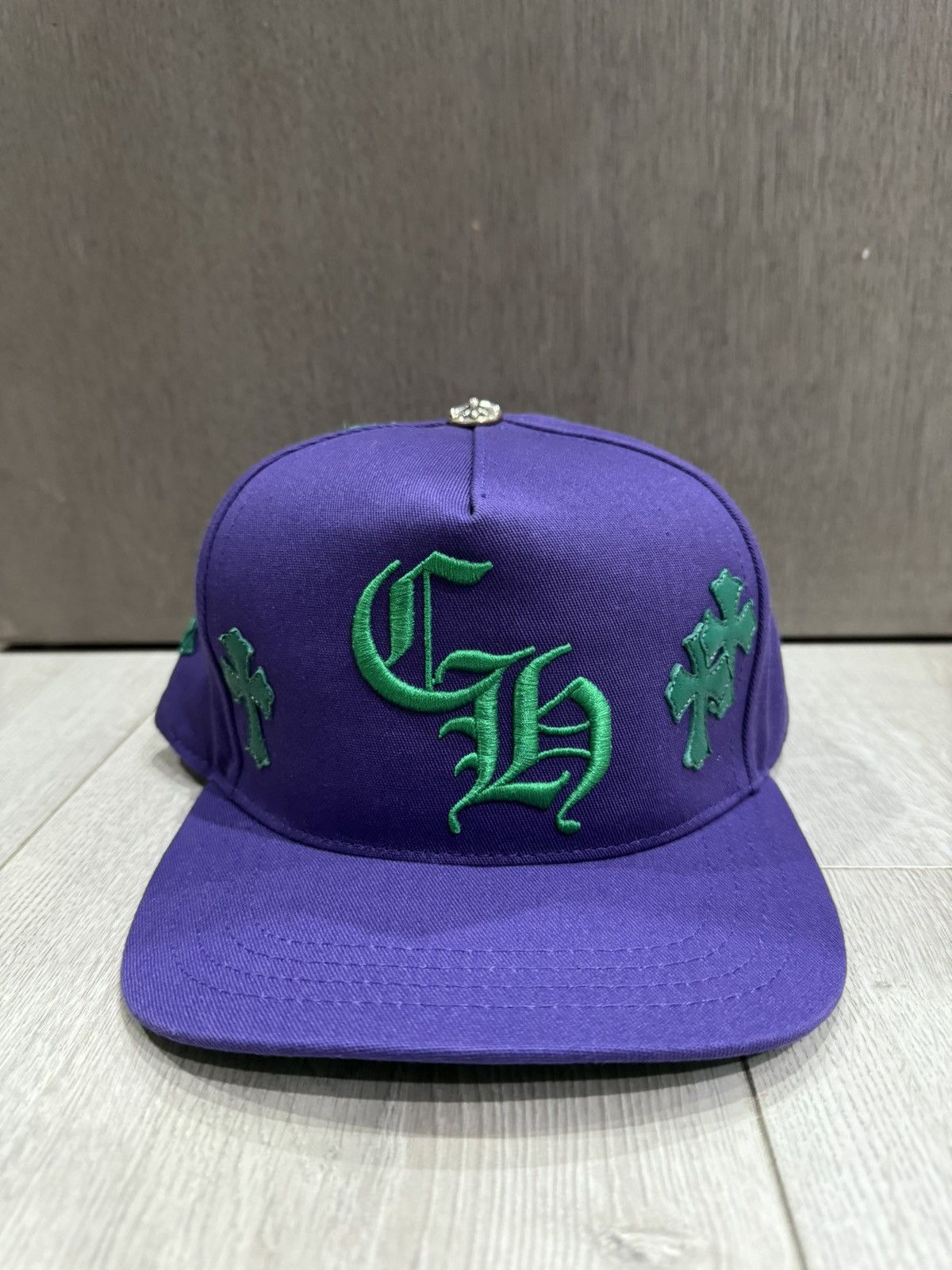CHROME HEARTS CROSS PATCH BASEBALL CAP - Accessories