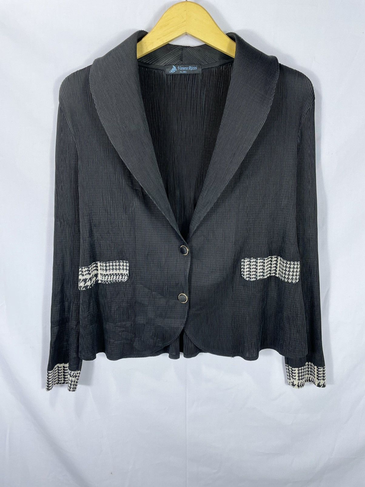 Issey Miyake × Japanese Brand × Yohji Yamamoto Blazer Undefined pleats Jacket Shirt ,Style issey outer Size US M / EU 48-50 / 2 - 1 Thumbnail