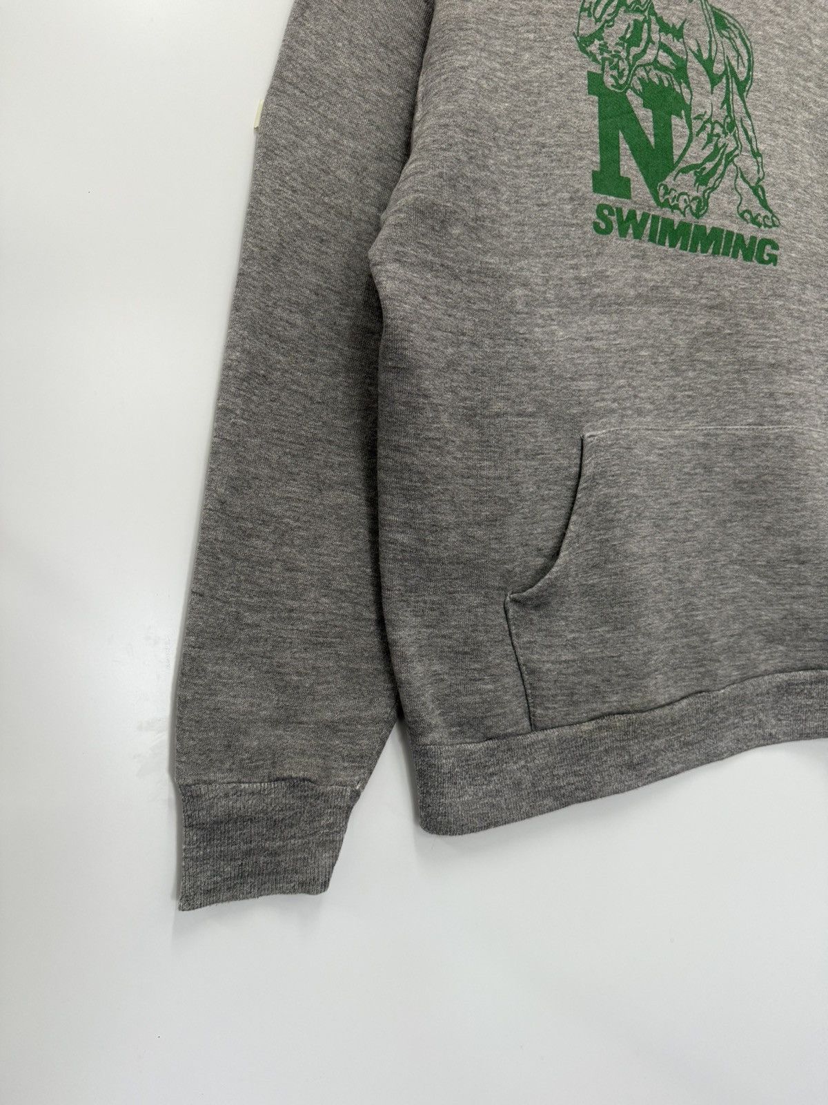 Russell Athletic 🔥 VTG 90's Russel Girls Swimming 3 Blend sweat Hoodie - L Size US M / EU 48-50 / 2 - 3 Thumbnail