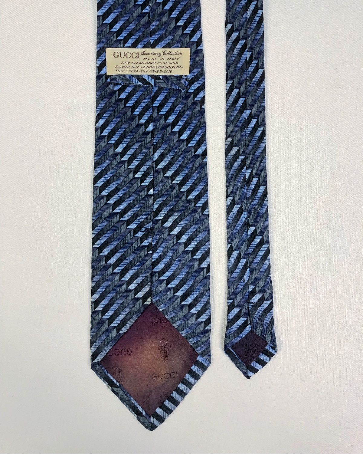 Gucci Rare Vintage Gucci Silk Tie Size ONE SIZE - 5 Thumbnail