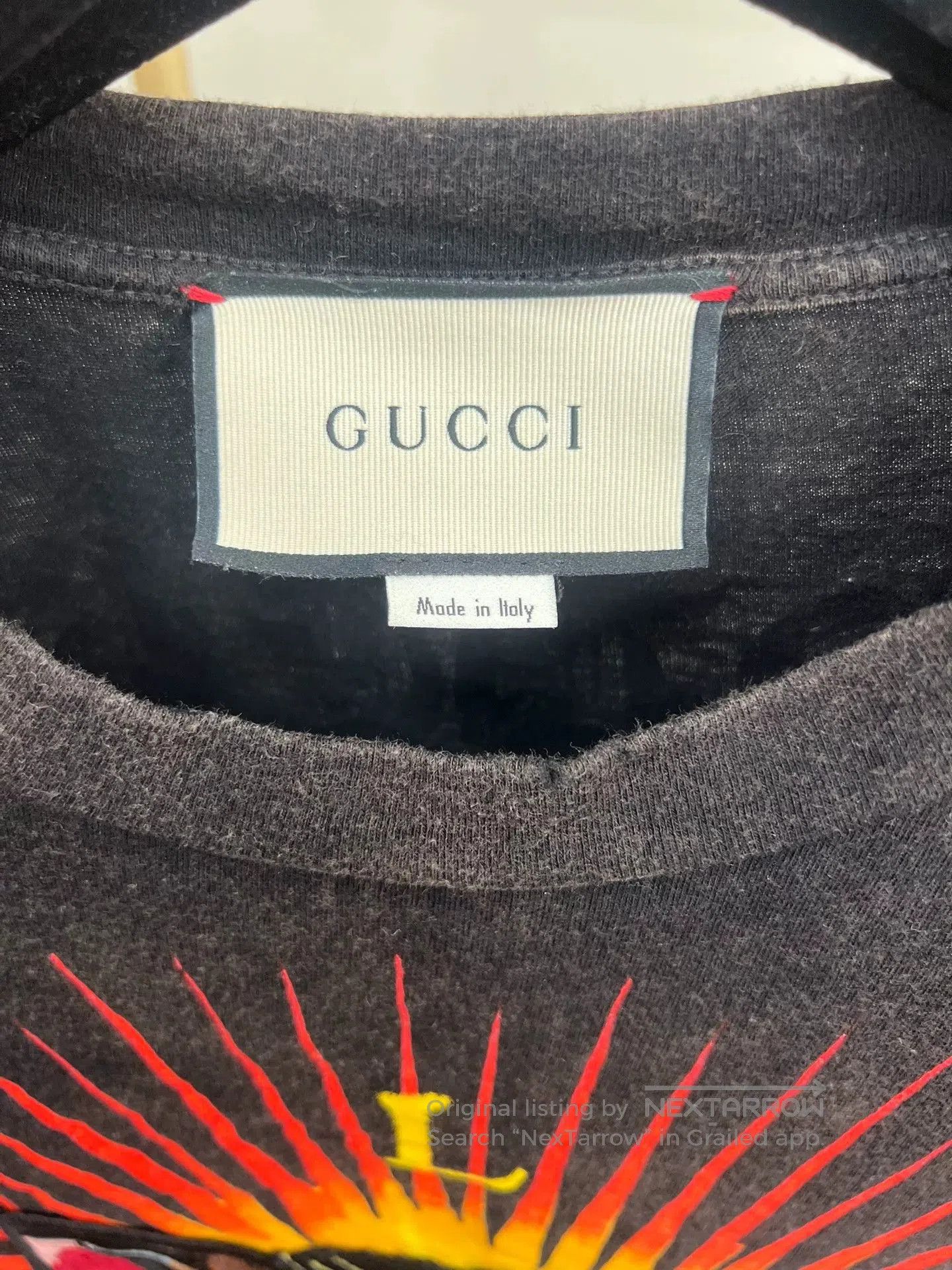 Gucci Gucci Embroidered Tiger Head Distressed T. Size US XS / EU 42 / 0 - 3 Thumbnail