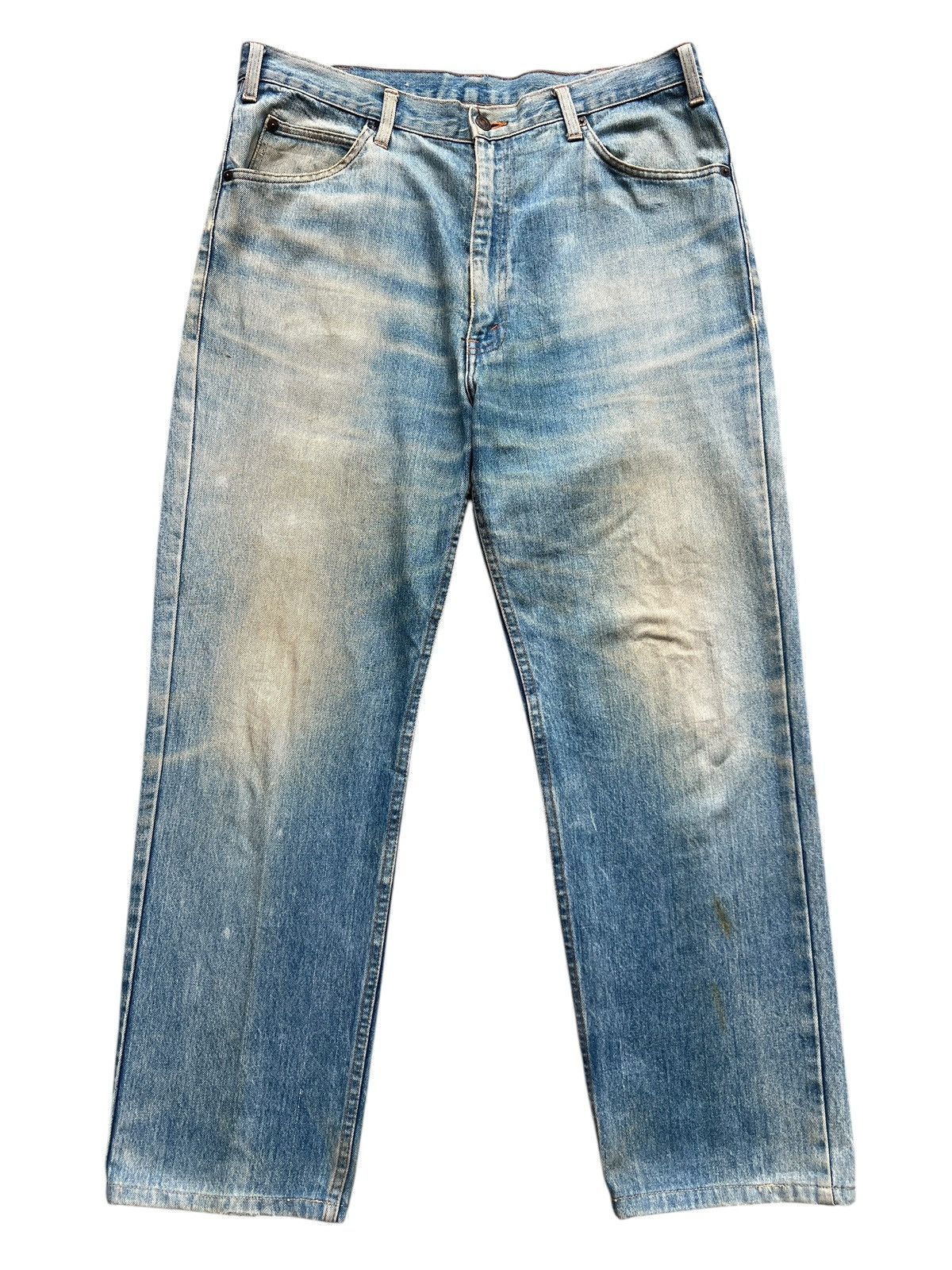 Levi's Vintage 90s Levi’s Orange Tab Distressed Denim Jeans 36 Size US 36 / EU 52 - 2 Thumbnail