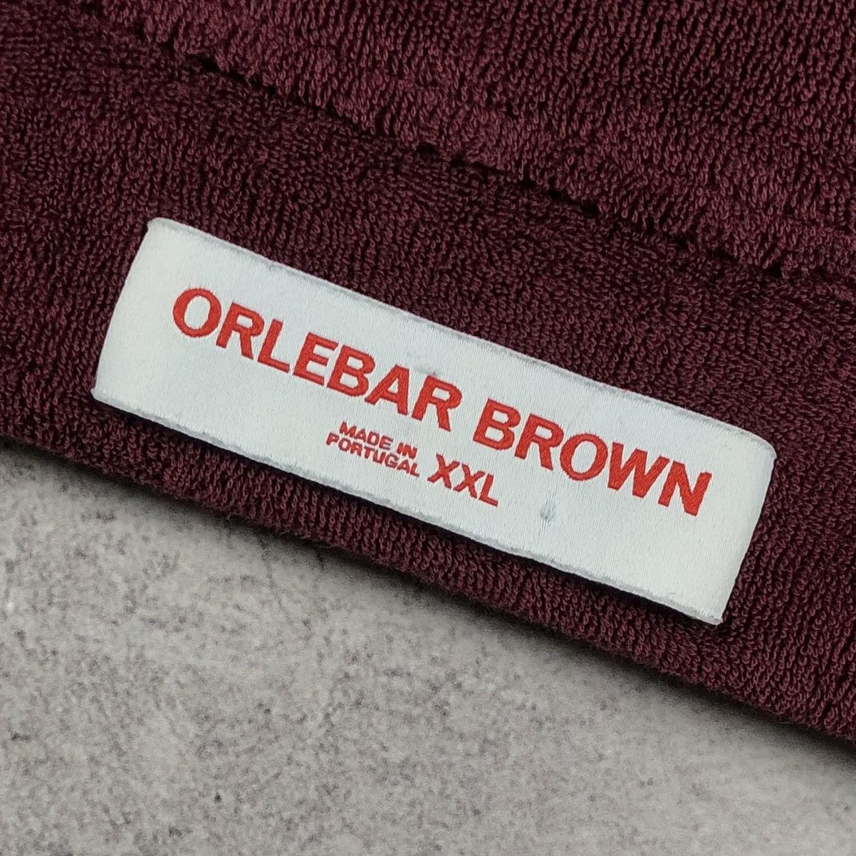 Orlebar Brown Orlebar Brown Terry Towelling Polo Shirt Size US XXL / EU 58 / 5 - 12 Thumbnail