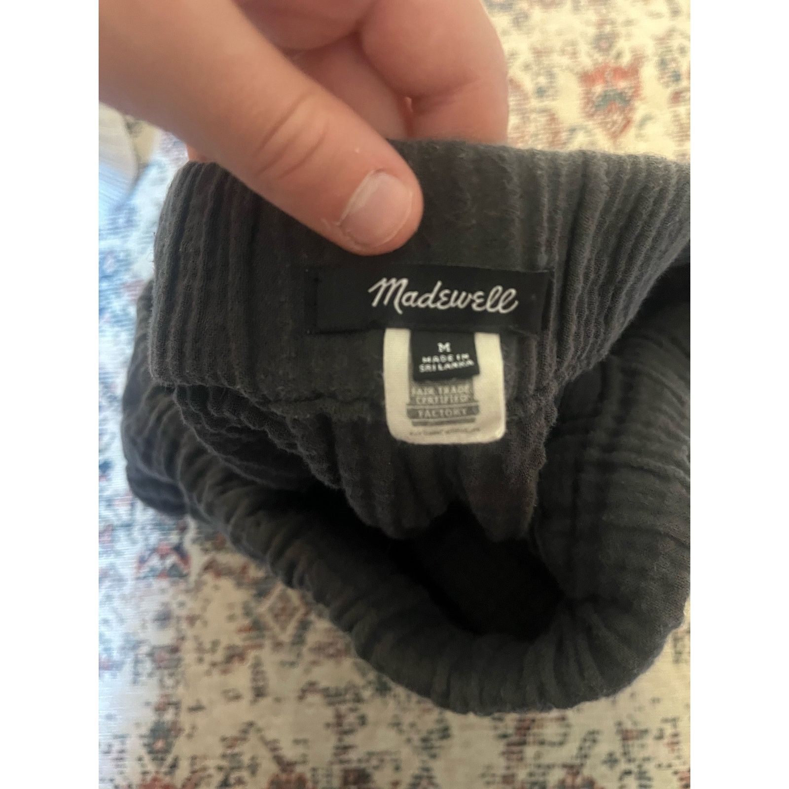 Madewell Madewell Women's Lightspun Pull-On Shorts Casual Gray Medium Size 28" / US 6 / IT 42 - 3 Thumbnail