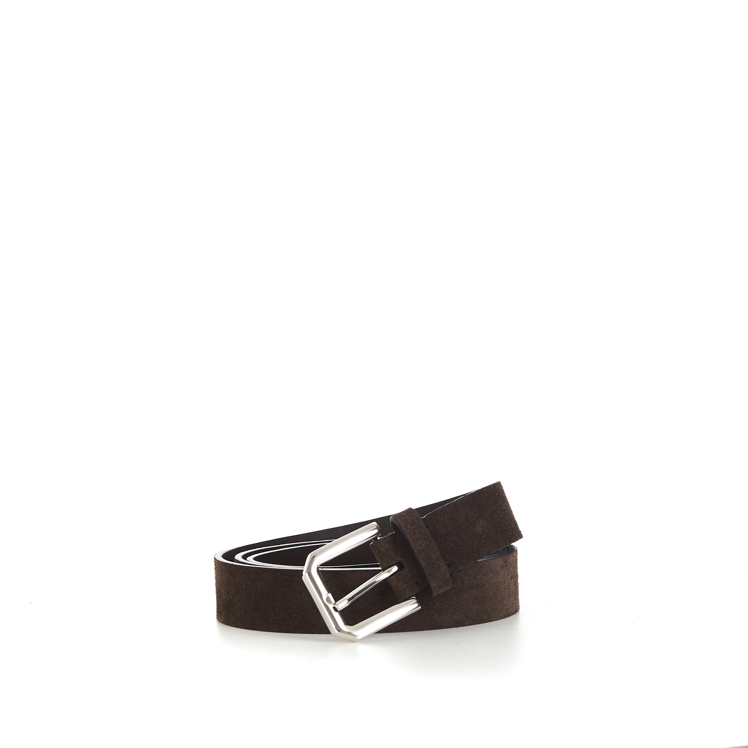 Belt - Square Buckle & Tip Reversed Leather Size 105