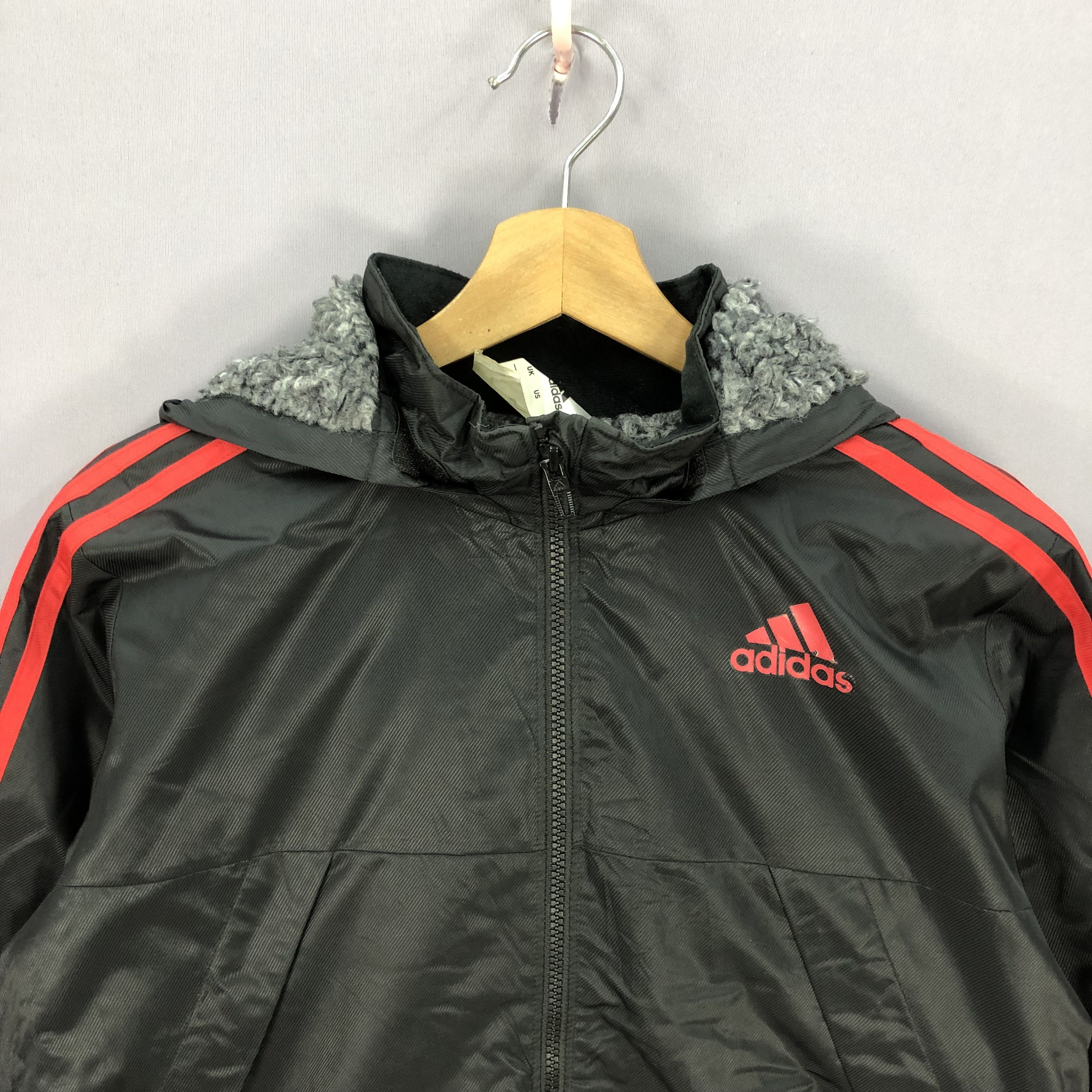 Adidas × Vintage Vintage Adidas Hoodie Windbreaker Coach Long Jacket Size US M / EU 48-50 / 2 - 8 Thumbnail