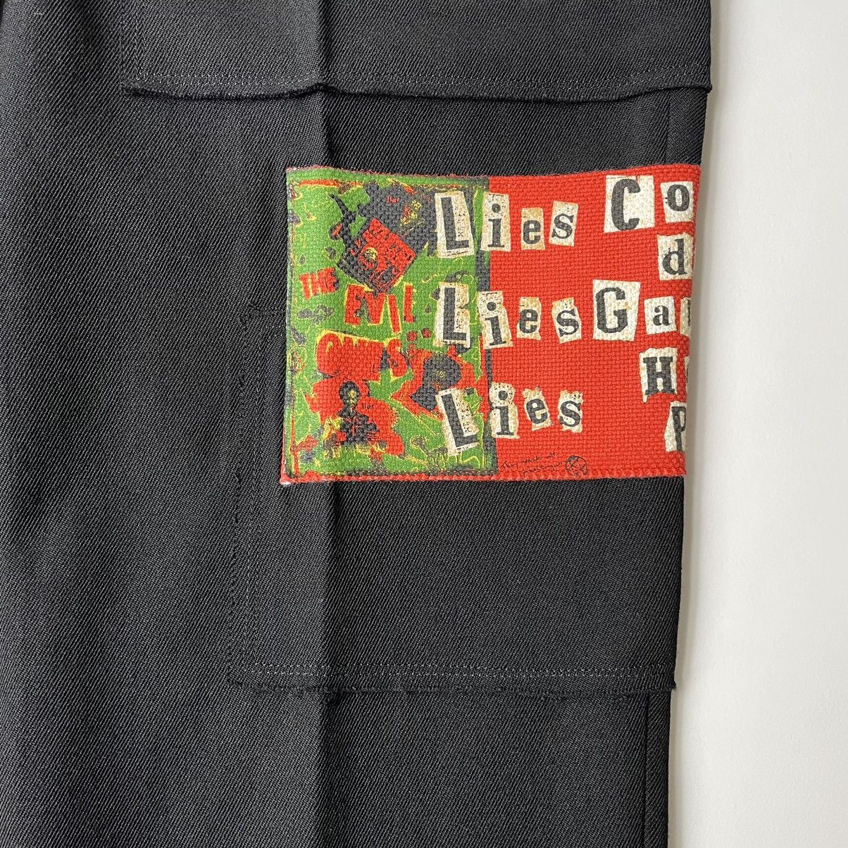 Comme des Garcons A/W 08 ‘Jamie Reed Patch’ Wool Trousers Size US 30 / EU 46 - 10 Thumbnail