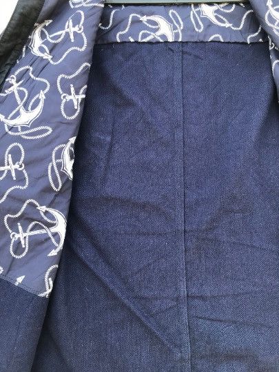 NOLLEY'S Vtg 90s NOLLEY japan navy garment sail wool jacket Size US M / EU 48-50 / 2 - 2 Thumbnail
