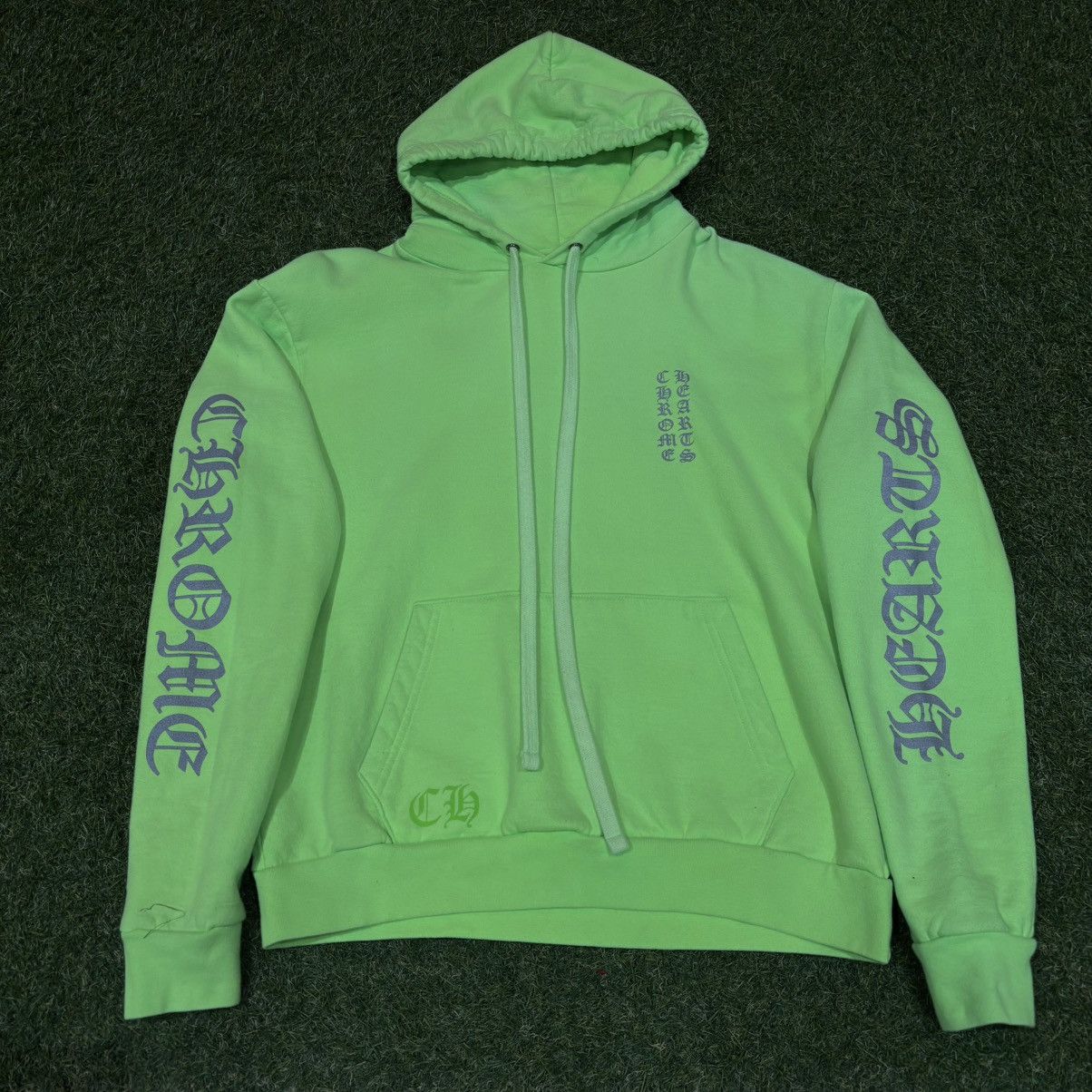 Chrome Hearts Chrome Hearts Miami Music Week Exclusive Neon Green Hoodie Size US XS / EU 42 / 0 - 1 Thumbnail
