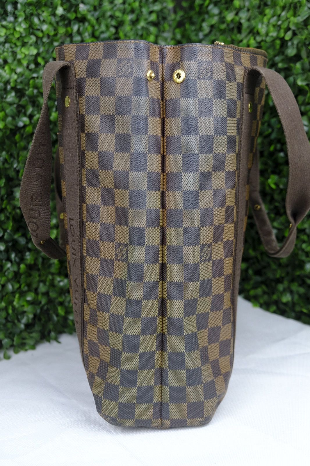 Louis Vuitton Louis Vuitton Damier Ebene Cabas Beaubourg Tote Bag Size ONE SIZE - 7 Thumbnail