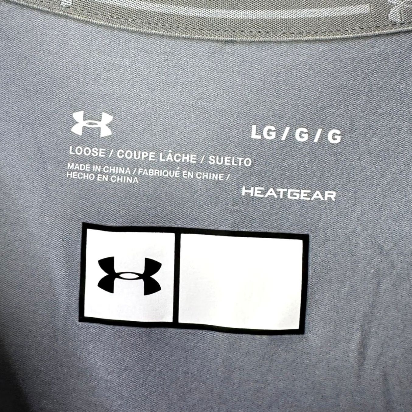 Under Armour Under Armour Heat Gear Mens T-Shirt Gray 3/4 Sleeve Large Stretch Breathable Crew Neck Shirt Modern Tee Mens Size US L / EU 52-54 / 3 - 4 Thumbnail