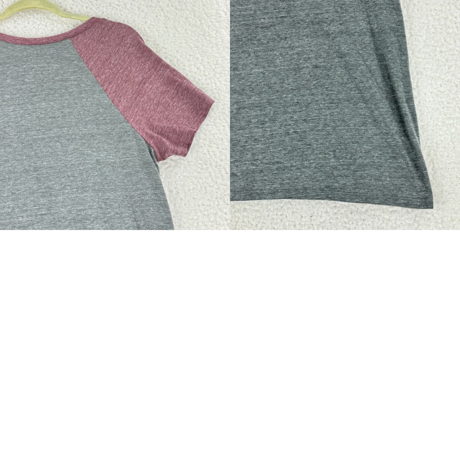 Torrid Torrid Gray Classic Fit T-Shirt Womens Large Casual Pullover Short Sleeve Crew Neck Graphic Print Cotton Polyester Rayon Size L / US 10 / IT 46 - 9 Thumbnail