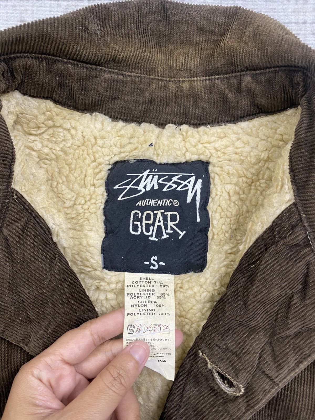 Stussy 90s Stussy Garment Multipocket Corduroy Chore Jacket Size US M / EU 48-50 / 2 - 8 Thumbnail