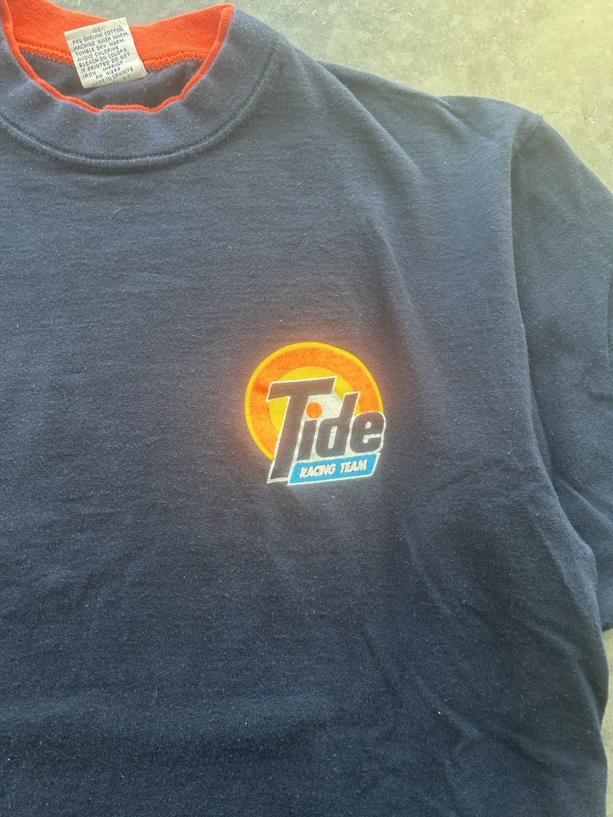 NASCAR × Vintage Vintage 90s Tide Racing Graphic Tee Size US M / EU 48-50 / 2 - 2 Thumbnail