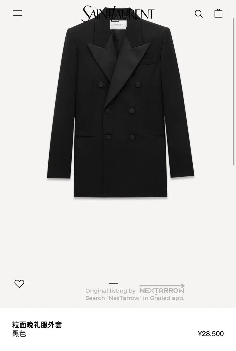 Saint Laurent Paris Saint Laurent Paris Jacket Size XS / US 0-2 / IT 36-38 - 1 Thumbnail