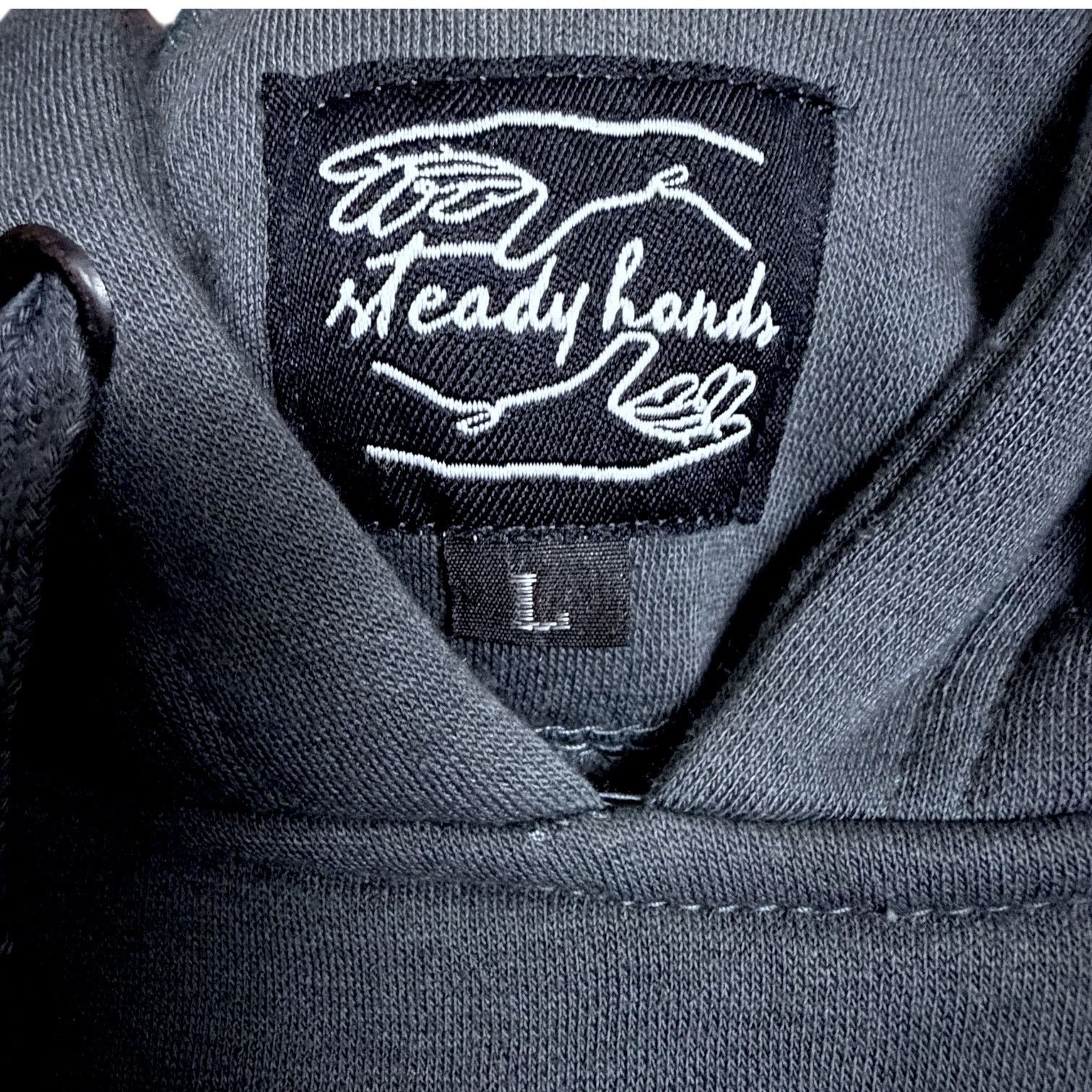 Steady Hands Steady Hands ASL Gray Hoodie "Divine Dogs" Sasuke Anime L Size US L / EU 52-54 / 3 - 5 Thumbnail