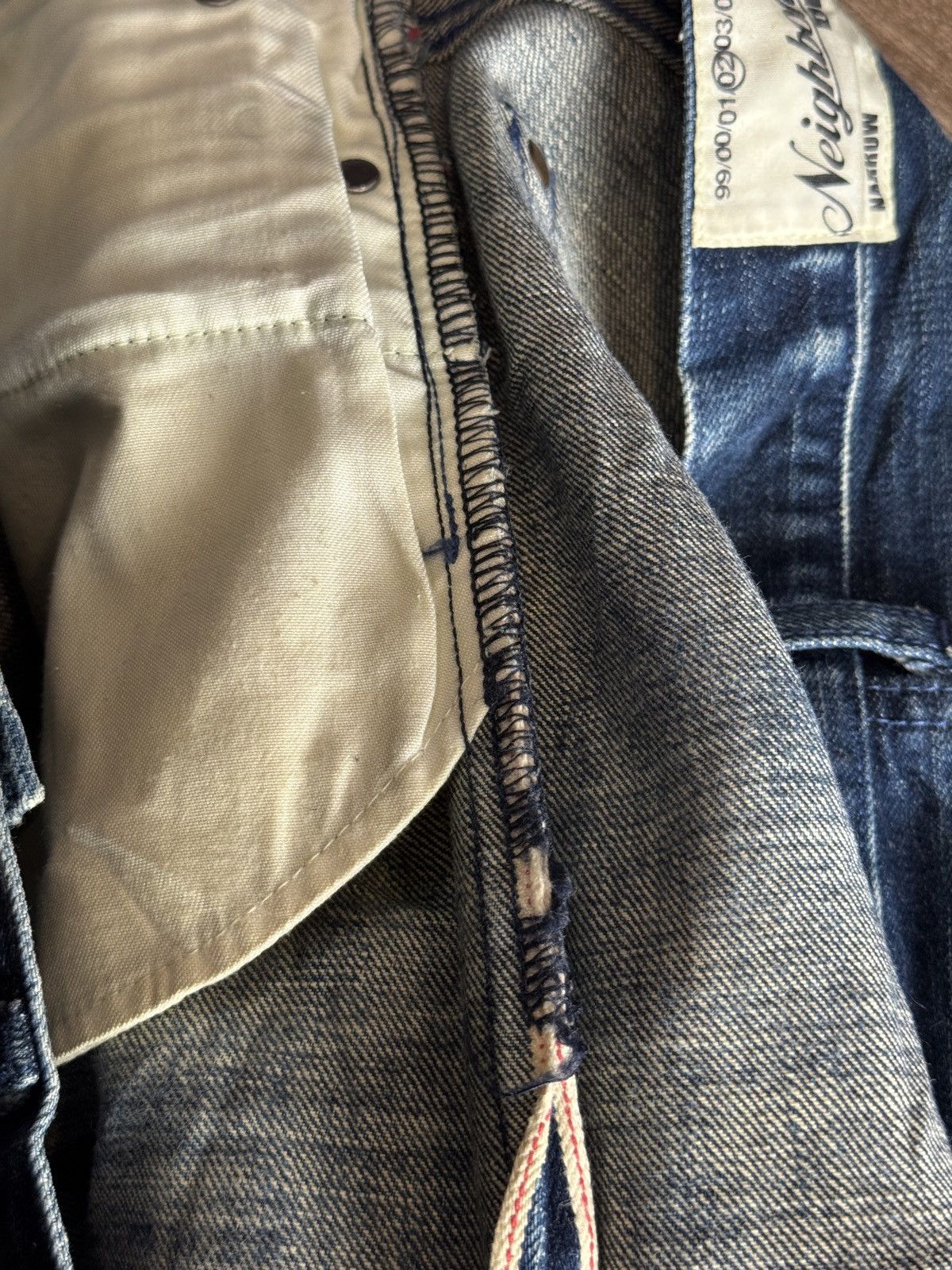 Neighborhood Neighborhood 02 Savage Washed Narrow Jeans. Size US 35 - 17 Thumbnail