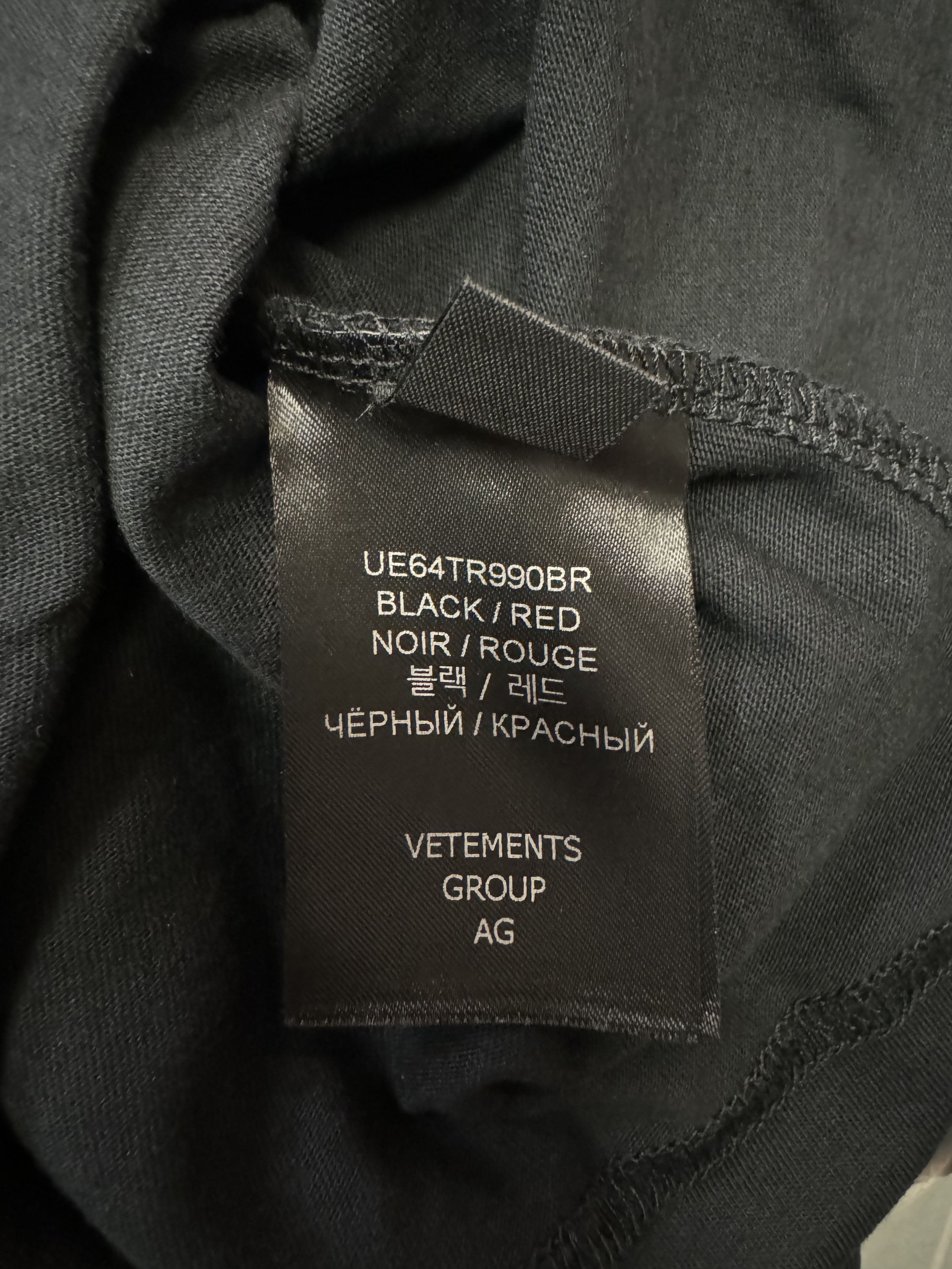 Vetements DOUBLE ANARCHY T-SHIRT Size US L / EU 52-54 / 3 - 4 Thumbnail