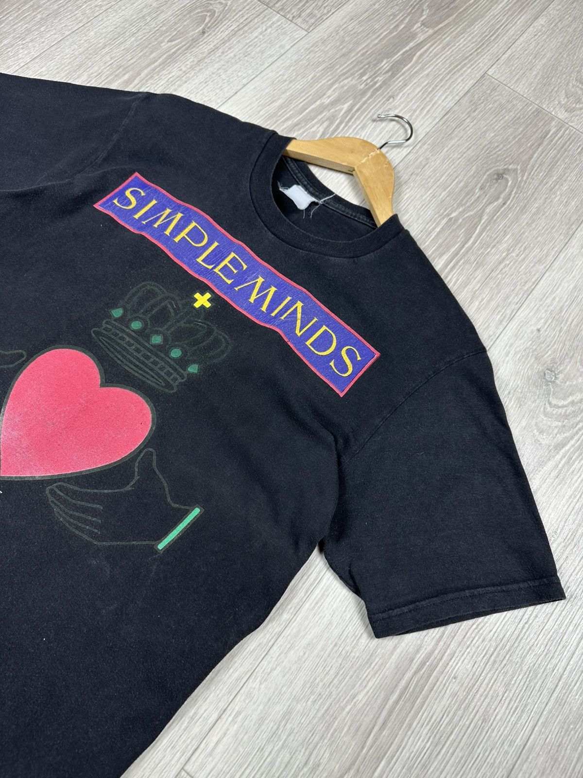 Band Tees × Vintage Vintage Simple Minds European Tour 1989 Rock Band T-Shirt Size US M / EU 48-50 / 2 - 2 Thumbnail