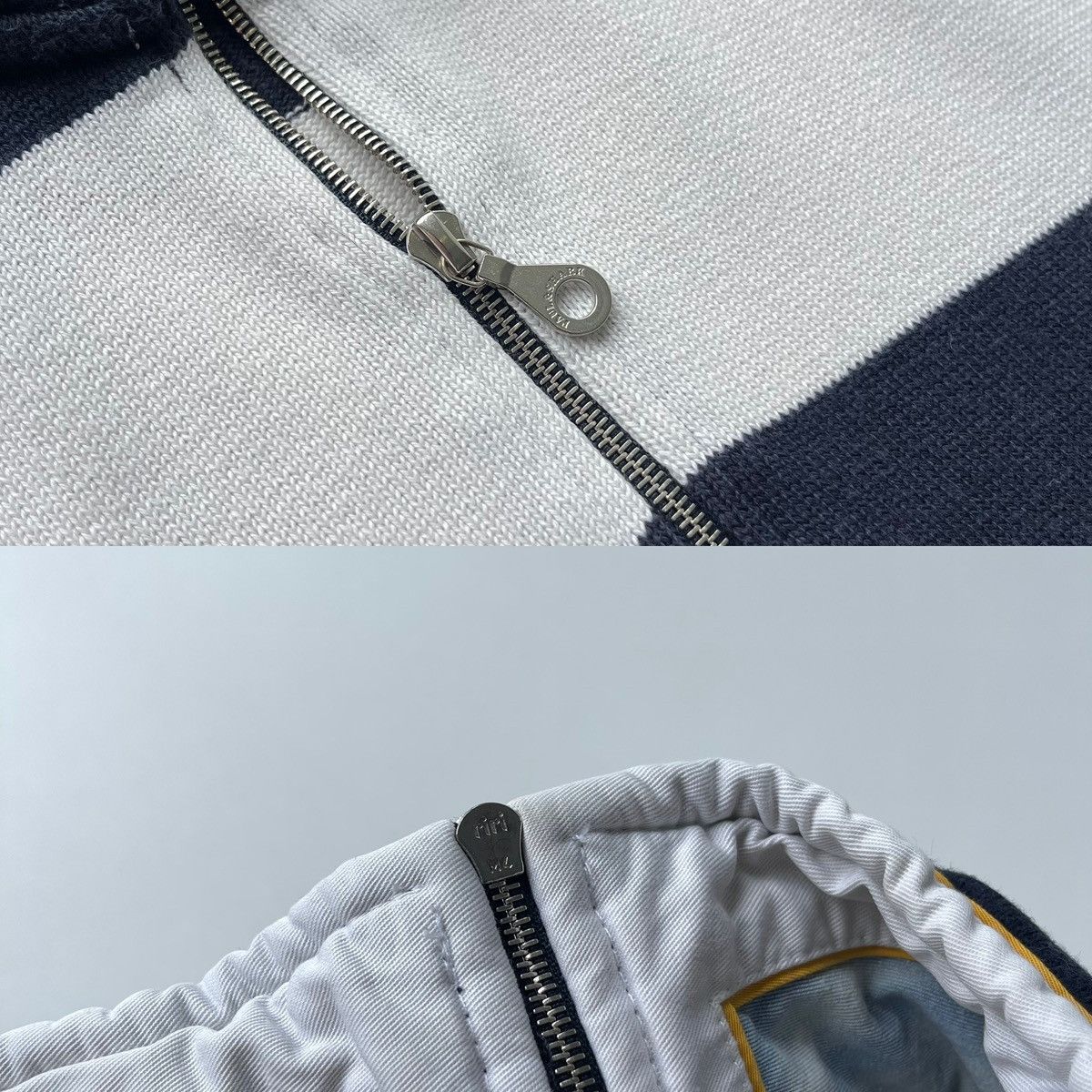 Paul & Shark × Vintage Paul & Shark Yachting Watershed Blue Denim Half Zip Sweater Size US XXL / EU 58 / 5 - 8 Thumbnail