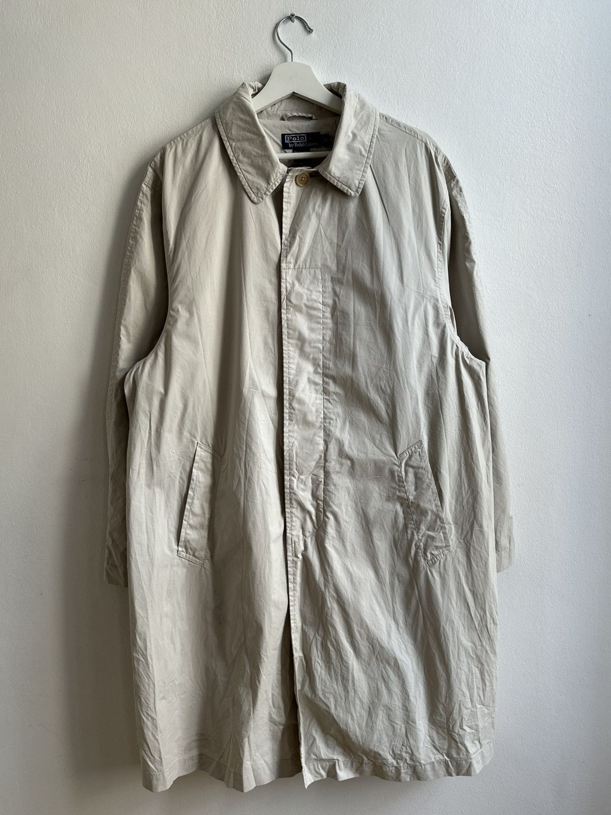 Polo Ralph Lauren Polo Ralph Lauren Vintage Rare 90s Mens Long Trench Coat Size US M / EU 48-50 / 2 - 10 Thumbnail