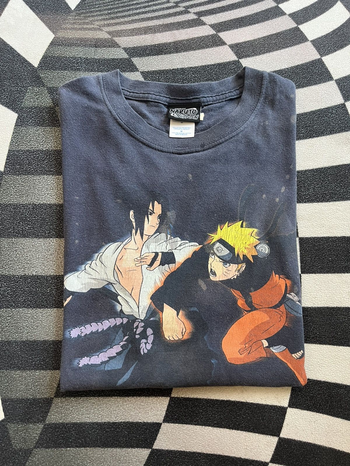 Anime Vintage NARUTO SHIPPUDEN 2002’s Shonen Jump Anime Tshirt Size US M / EU 48-50 / 2 - 1 Thumbnail