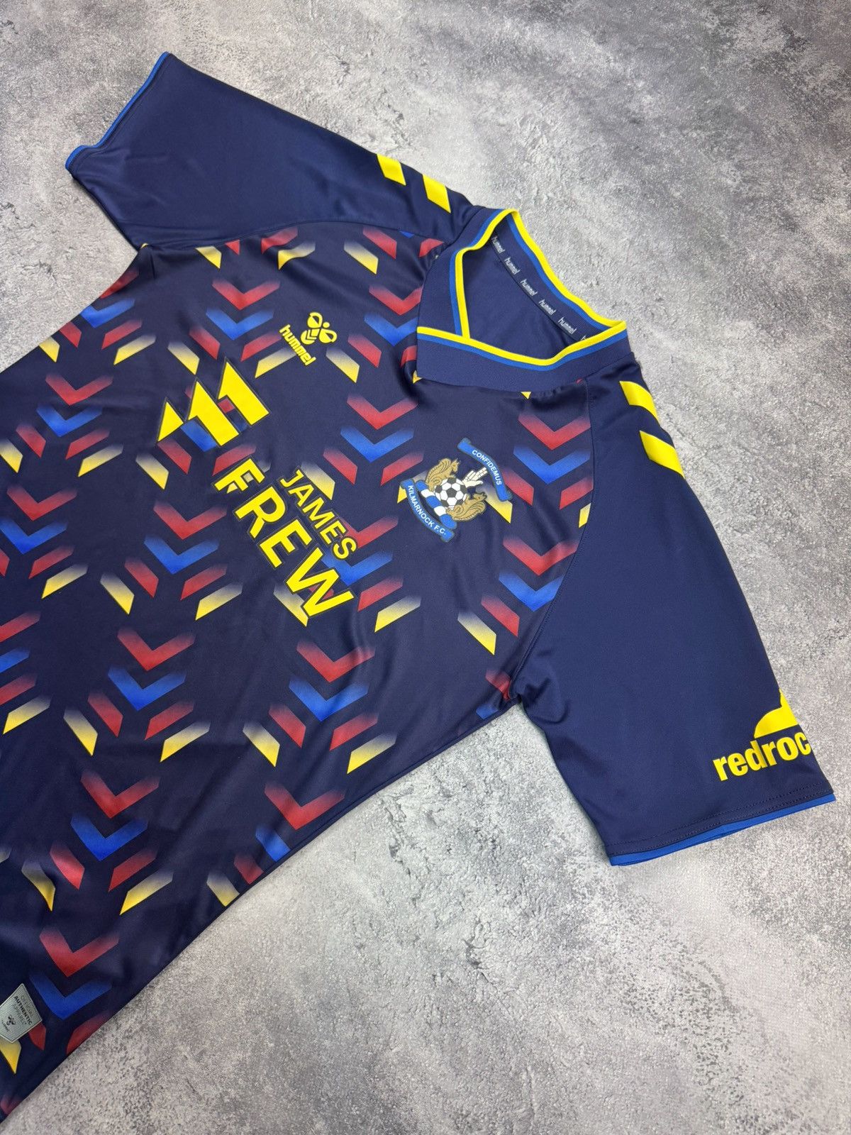 Hummel Kilmarnock FC 2021-22 Hummel Jersey James Frew Adult Size L Size US L / EU 52-54 / 3 - 2 Thumbnail
