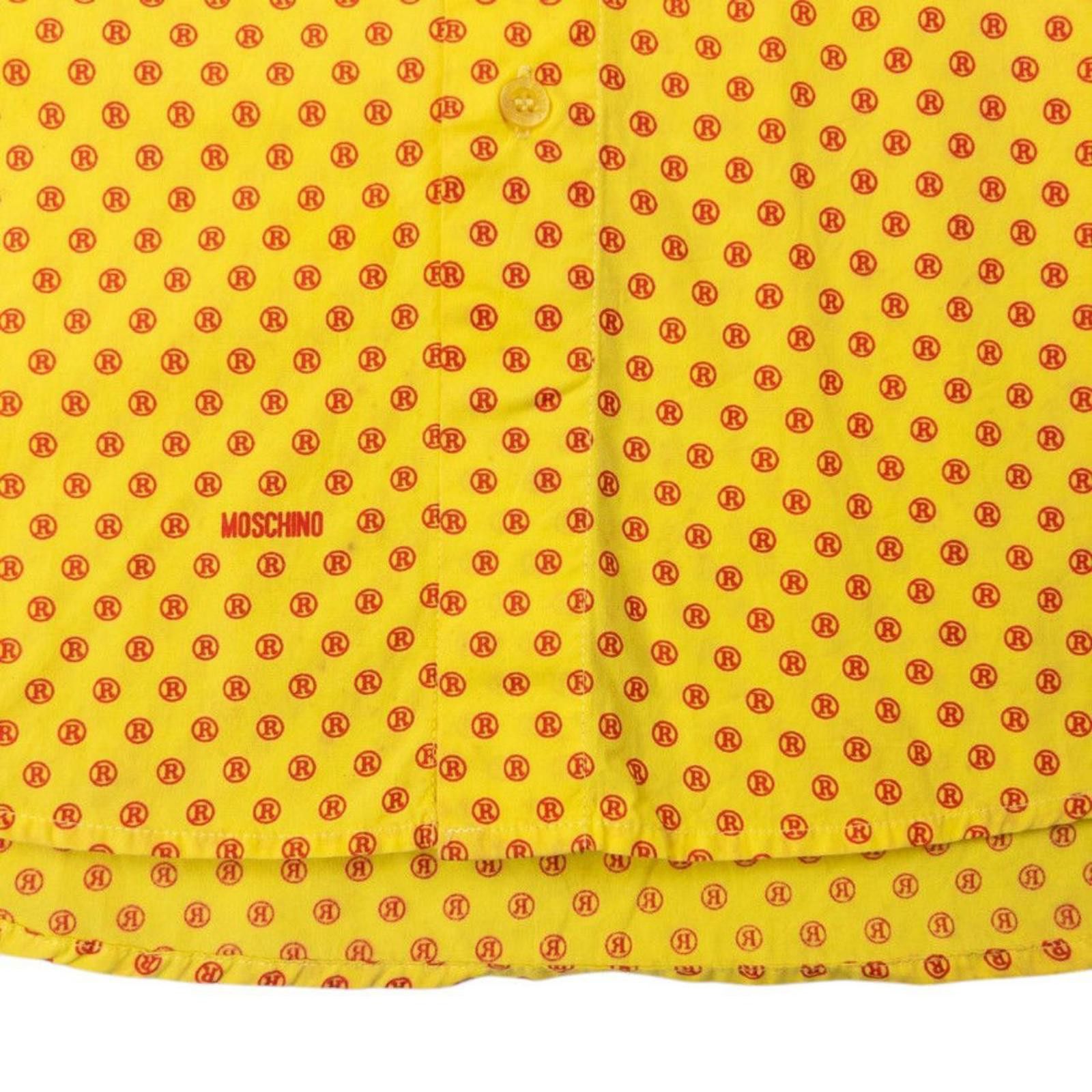 Moschino Vintage Moschino Jeans Registered Short Sleeve Shirt Size M Size US M / EU 48-50 / 2 - 5 Thumbnail