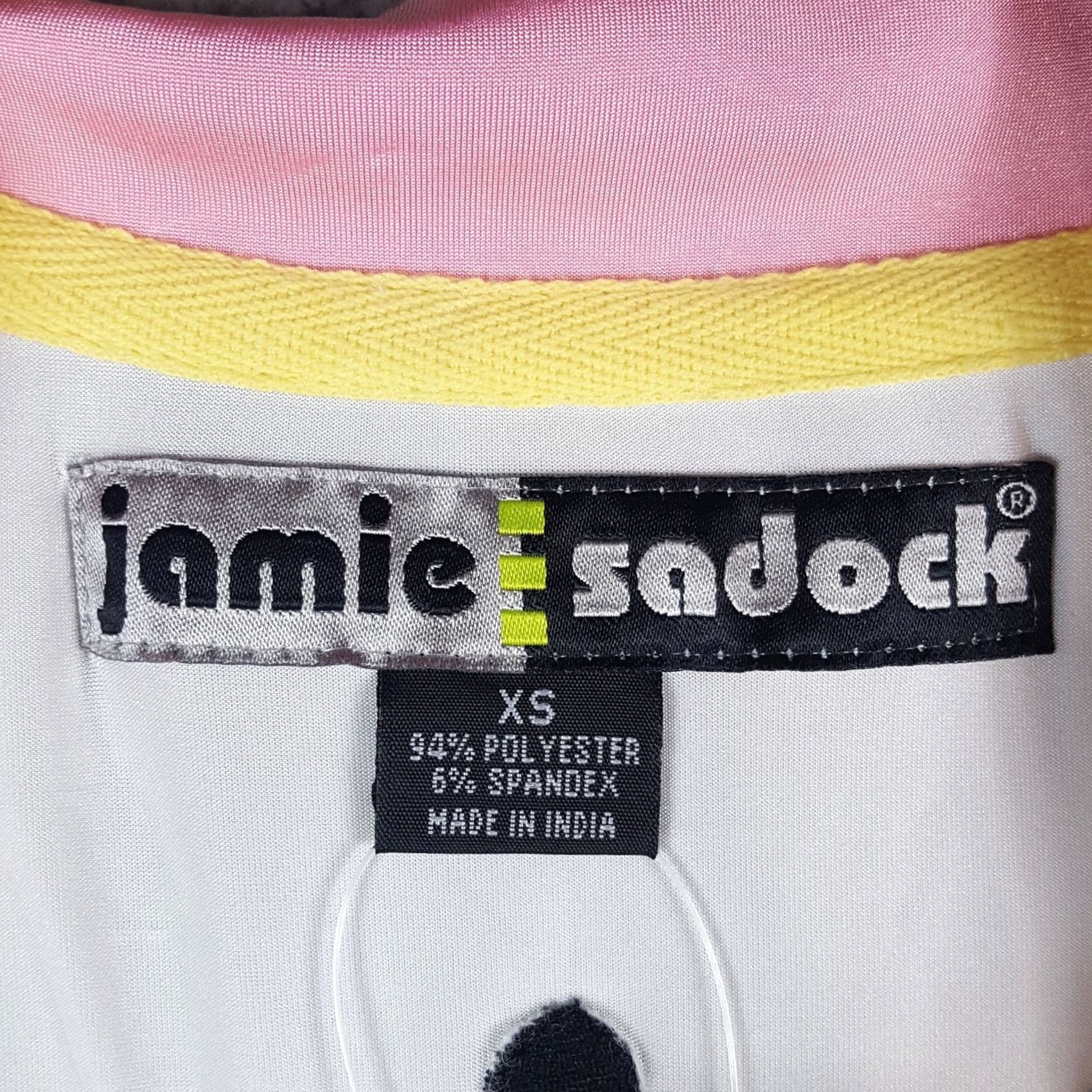 Vintage VINTAGE Jamie Sadock Tank Shirt XS White Sleeveless Zip Collared Polo 00s Y2K Preppy Golf Bodysuit Women Size XS / US 0-2 / IT 36-38 - 6 Thumbnail