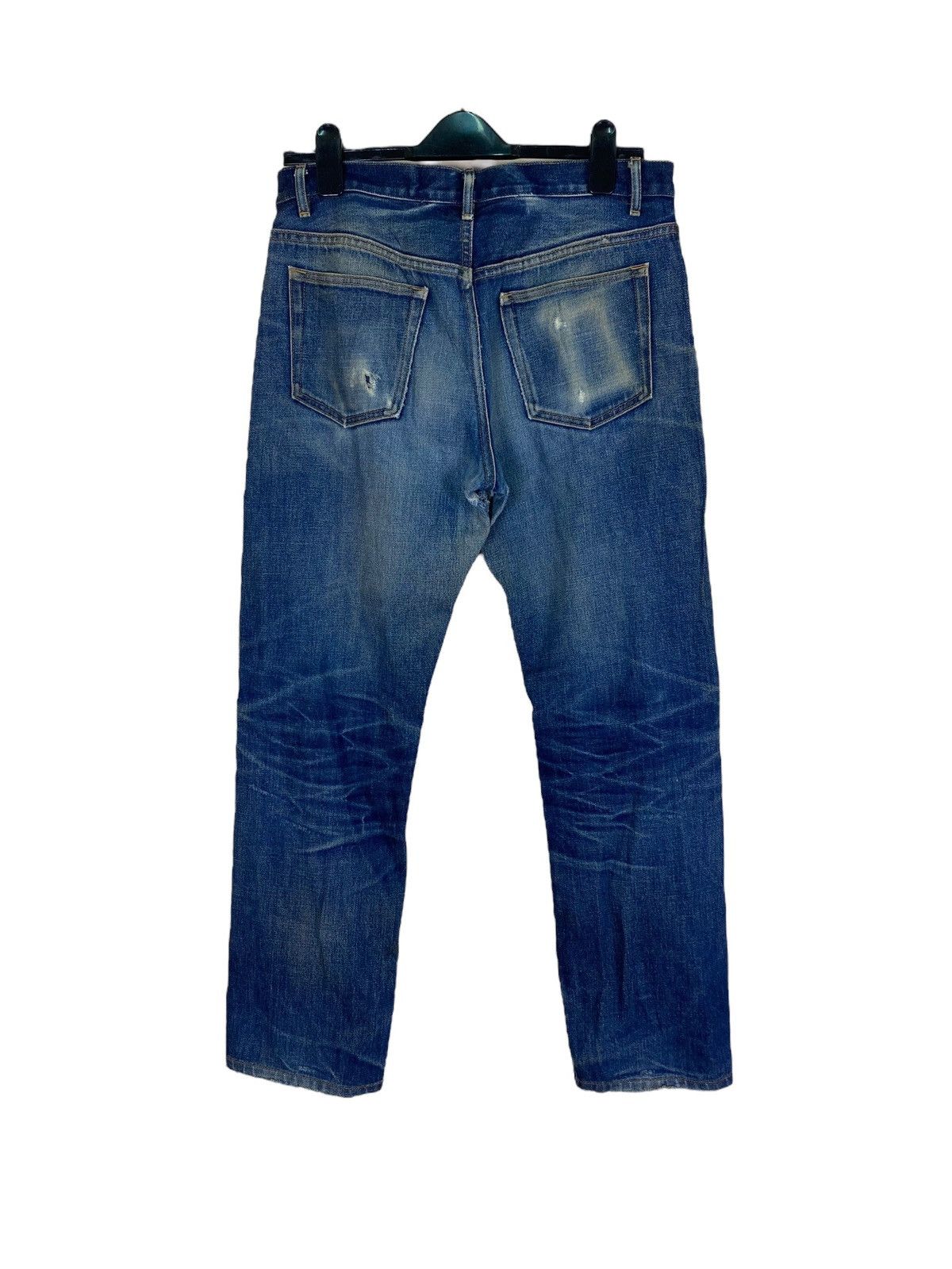 A.P.C. Vintage A.P.C Distressed Selvedge Denim Size US 33 - 11 Thumbnail