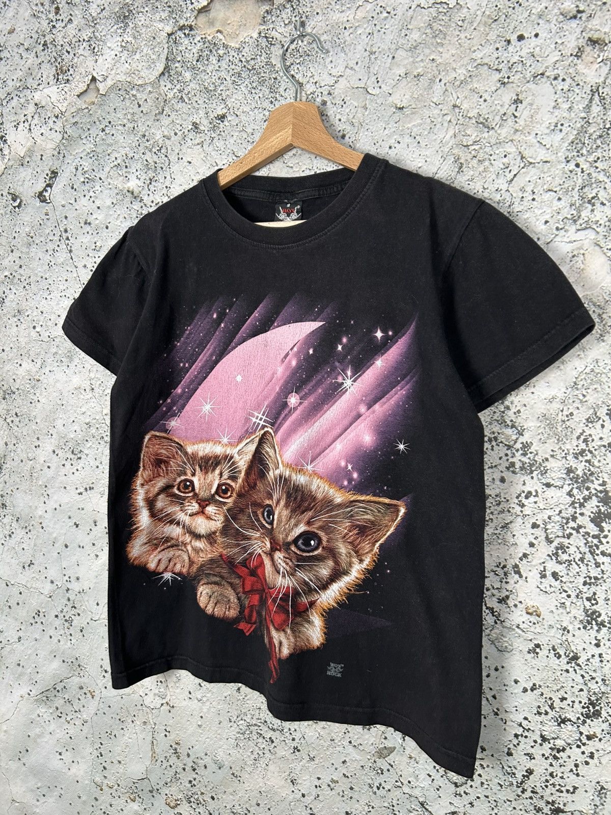 Vintage Vintage Cats Animal Graphic Tee 90s Grunge Rock Punk Size US S / EU 44-46 / 1 - 2 Thumbnail