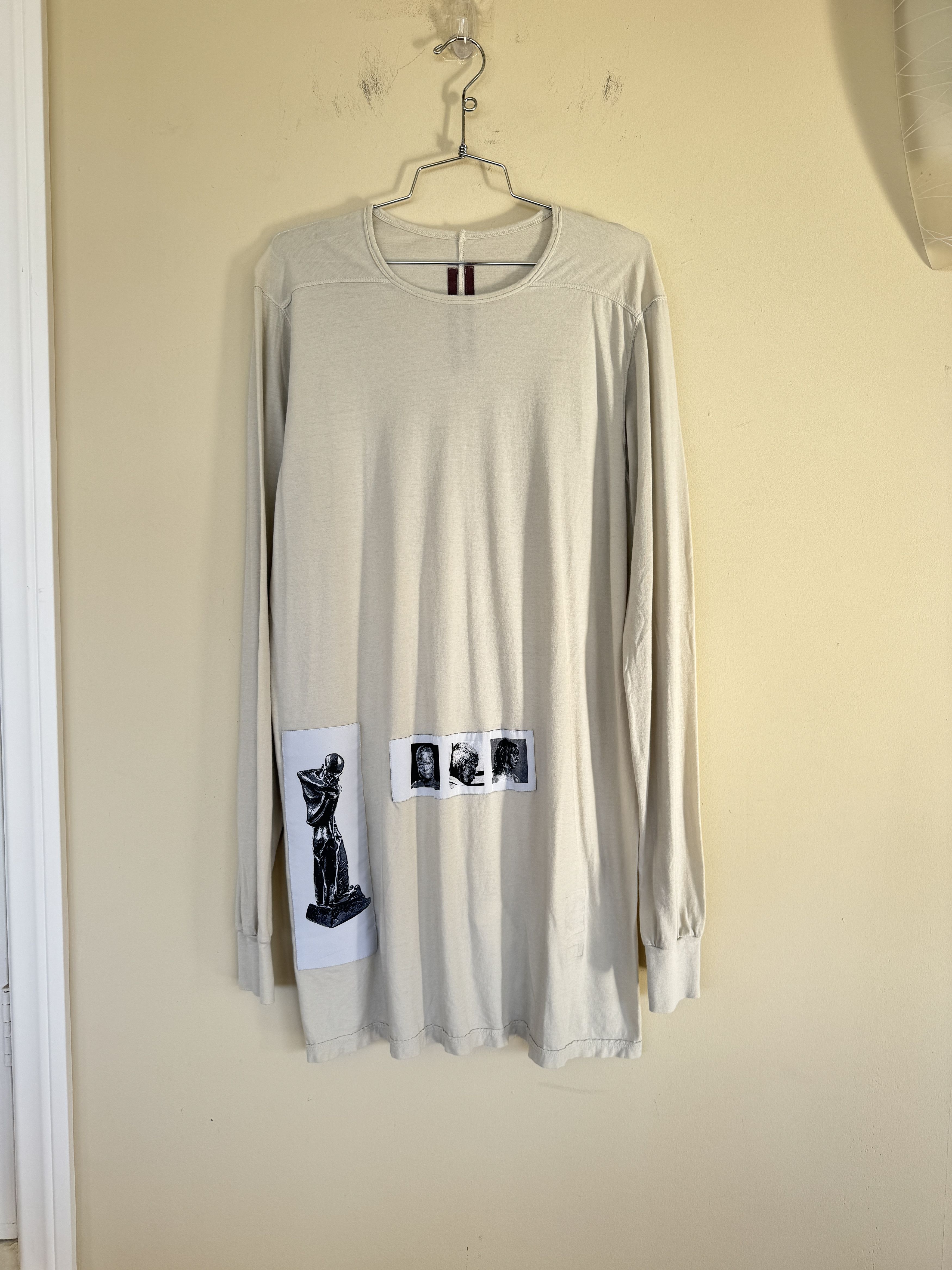 Rick Owens Rick Owens Patchwork Long Sleeve Size US L / EU 52-54 / 3 - 1 Thumbnail