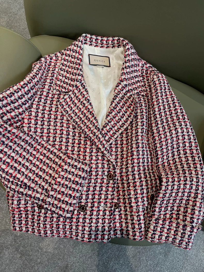 Gucci Gucci Classic Check Jacket-dmc Size US S / EU 44-46 / 1 - 1 Thumbnail