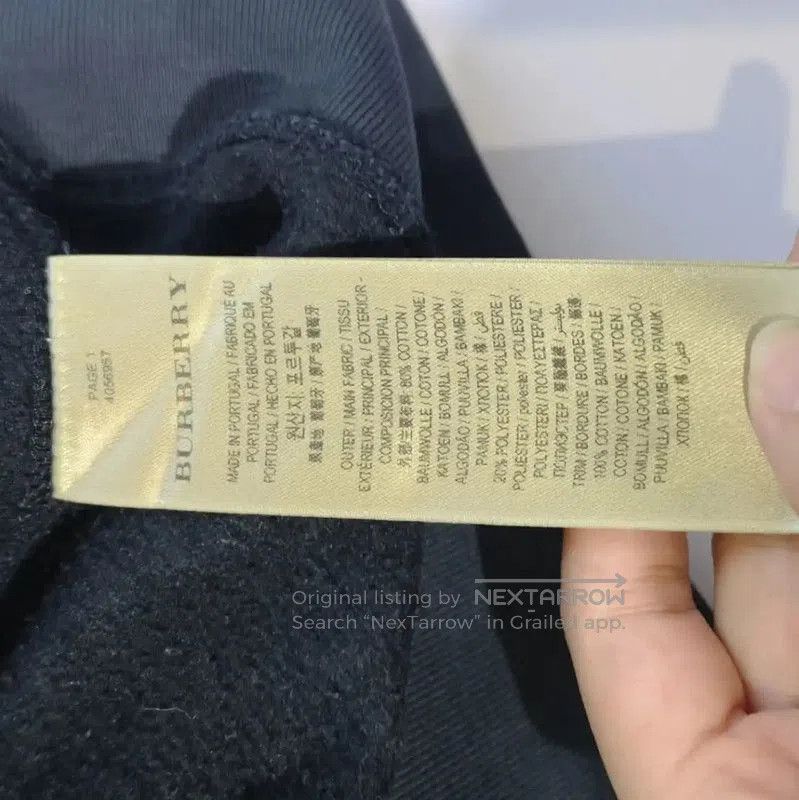 Other Burberry Women's Navy Blue Cotton Hoodie. Size M / US 6-8 / IT 42-44 - 5 Thumbnail
