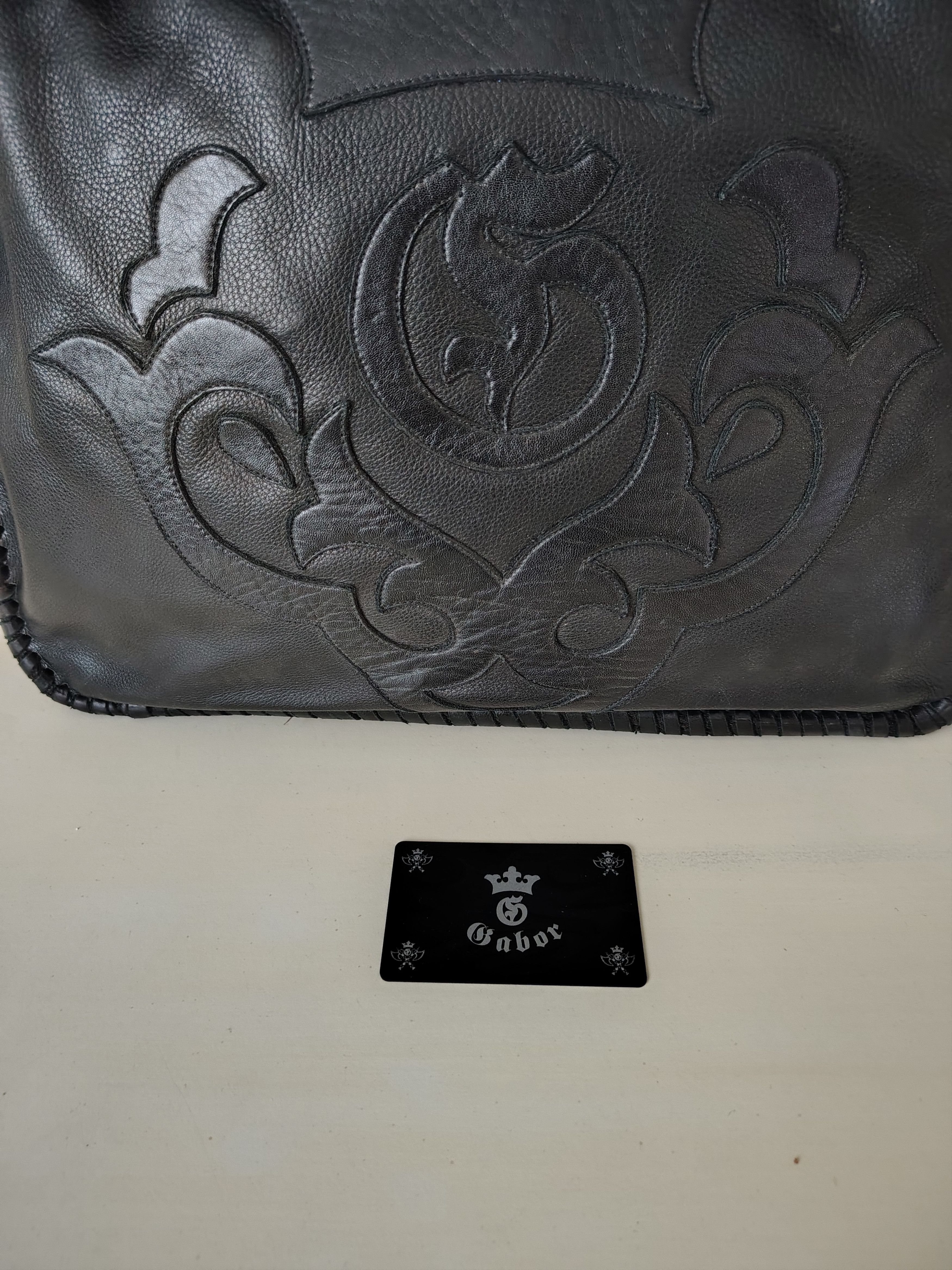 Gaboratory Logan Riese x Gaboratory Heavy Leather Bag + Auth Card Size ONE SIZE - 3 Thumbnail