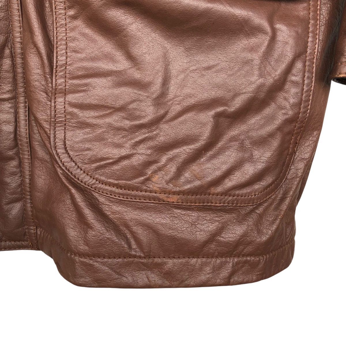 Vintage Vintage cowhide leather jacket Size US M / EU 48-50 / 2 - 7 Thumbnail